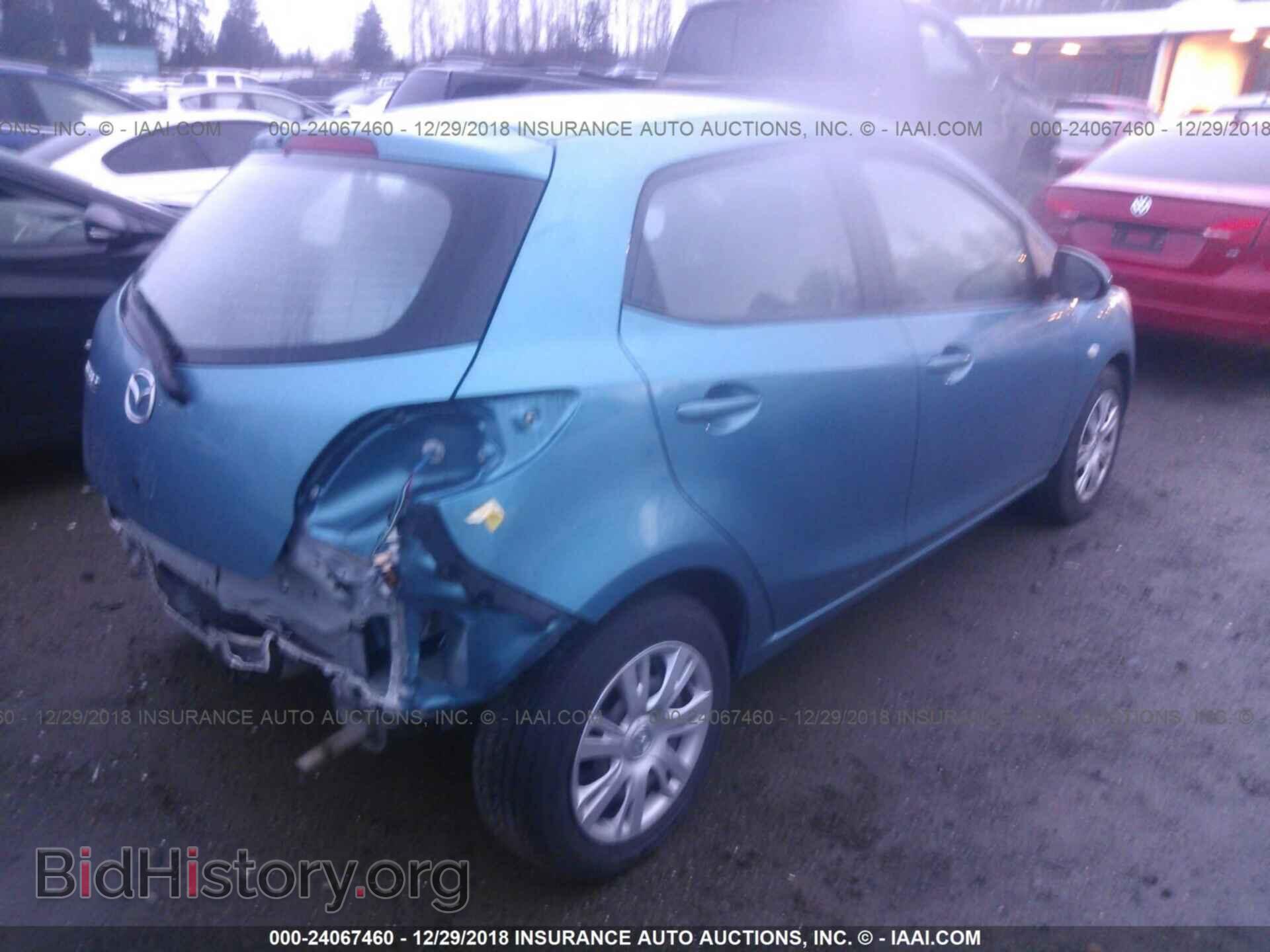 2012 MAZDA MAZDA2 - VIN: JM1DE1KZ5C0151862 - Фото 4