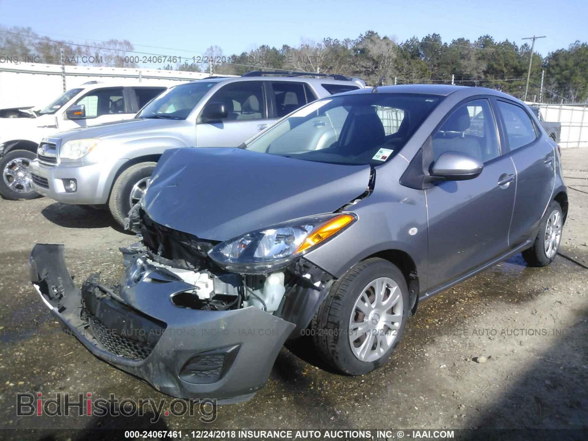 2011 MAZDA MAZDA2 - VIN: JM1DE1HY5B0129258 - Фото 2