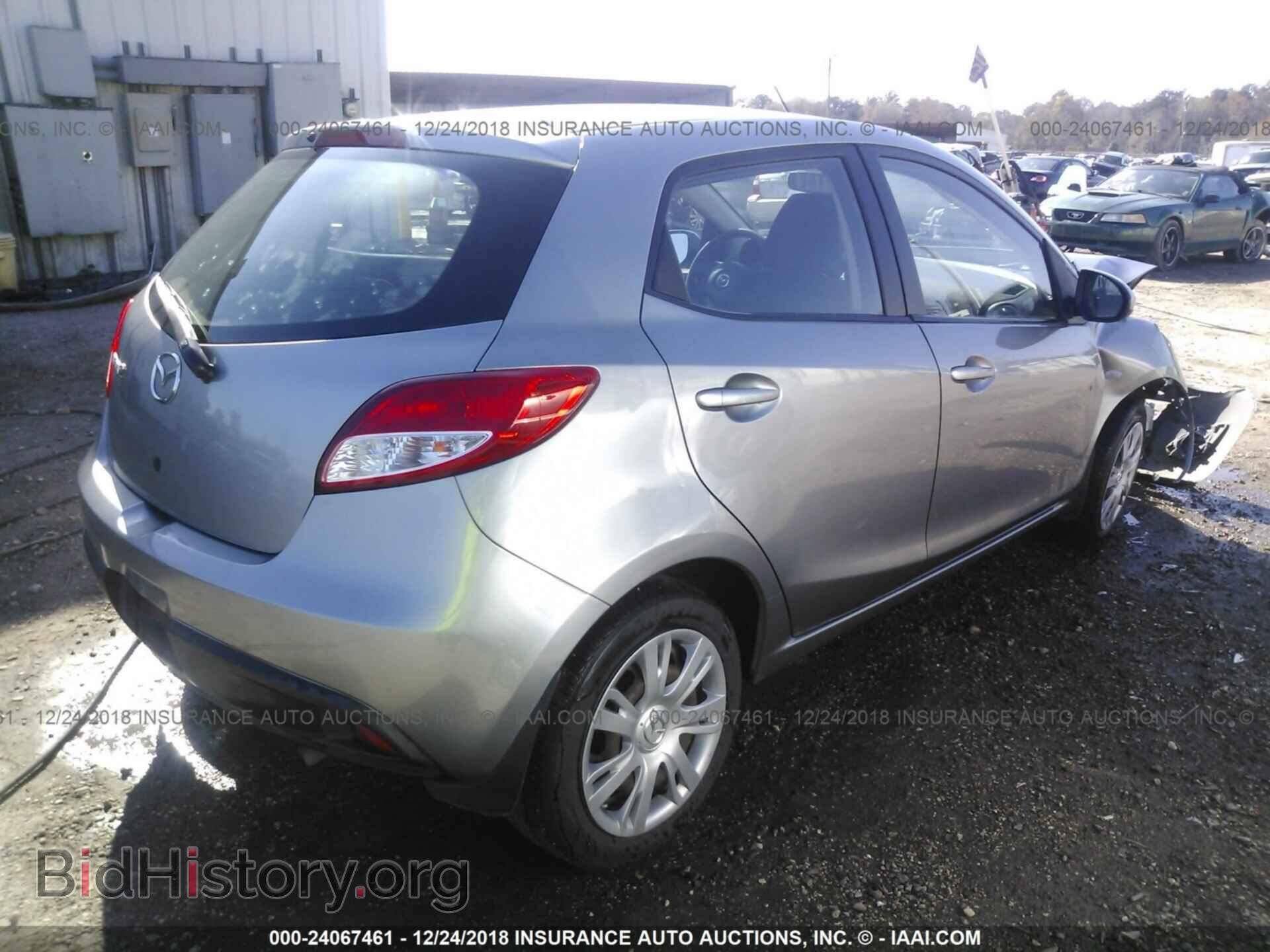 2011 MAZDA MAZDA2 - VIN: JM1DE1HY5B0129258 - Фото 4