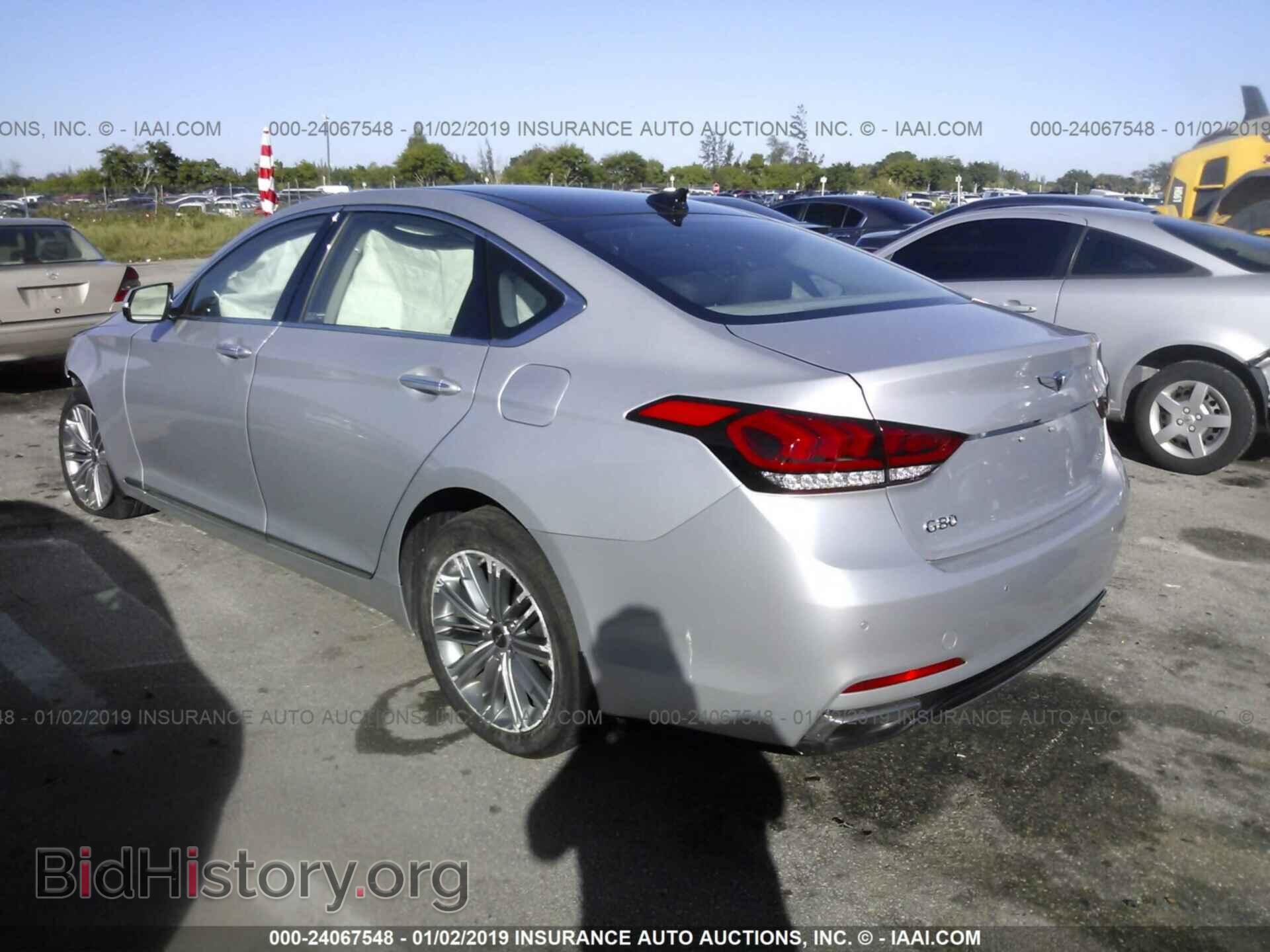 2018 GENESIS G80 - VIN: KMHGN4JE6JU235252 - Фото 3