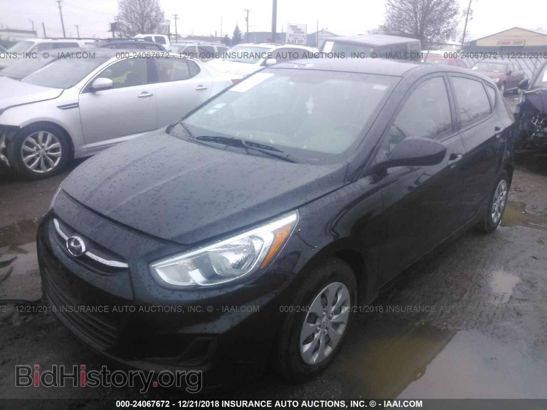 2017 HYUNDAI ACCENT - VIN: KMHCT5AE7HU349717 - Фото 2