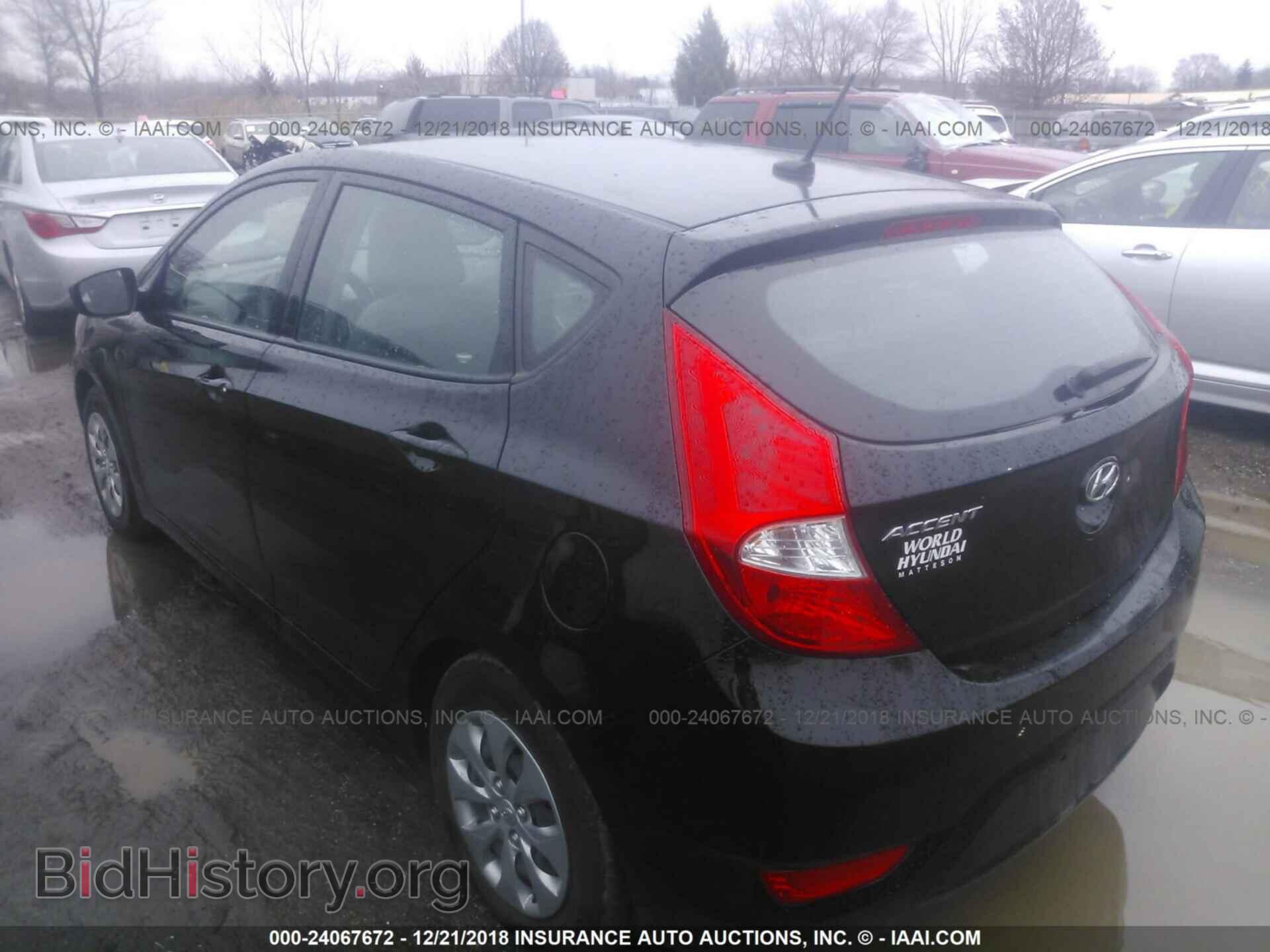 2017 HYUNDAI ACCENT - VIN: KMHCT5AE7HU349717 - Фото 3
