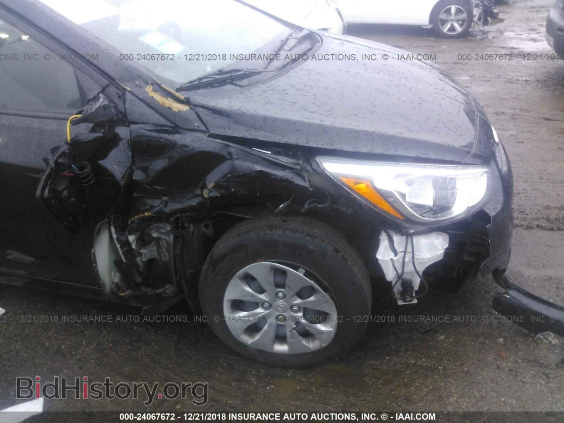 2017 HYUNDAI ACCENT - VIN: KMHCT5AE7HU349717 - Фото 6