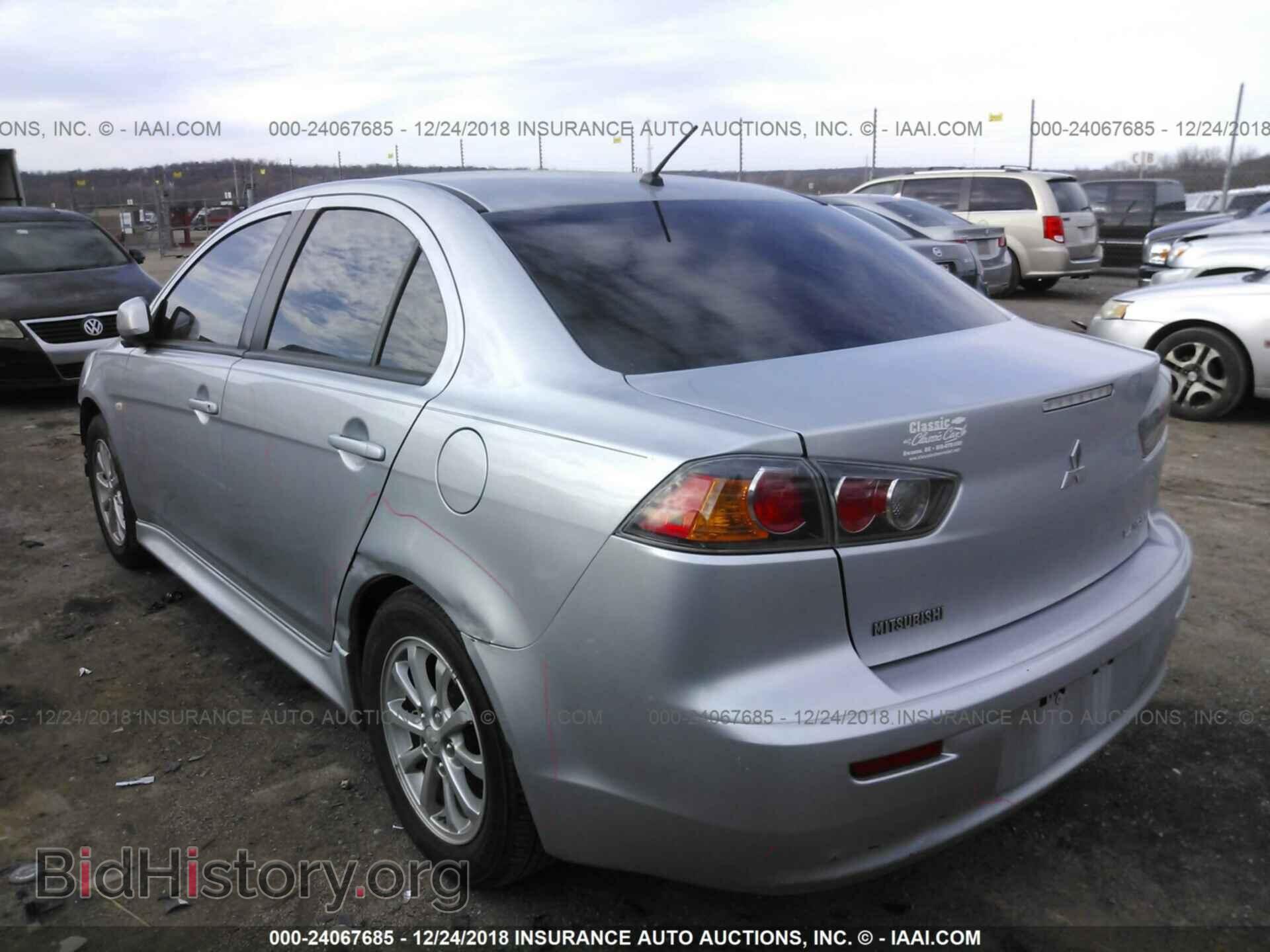 2014 MITSUBISHI LANCER - VIN: JA32U2FU6EU014485 - Фото 3