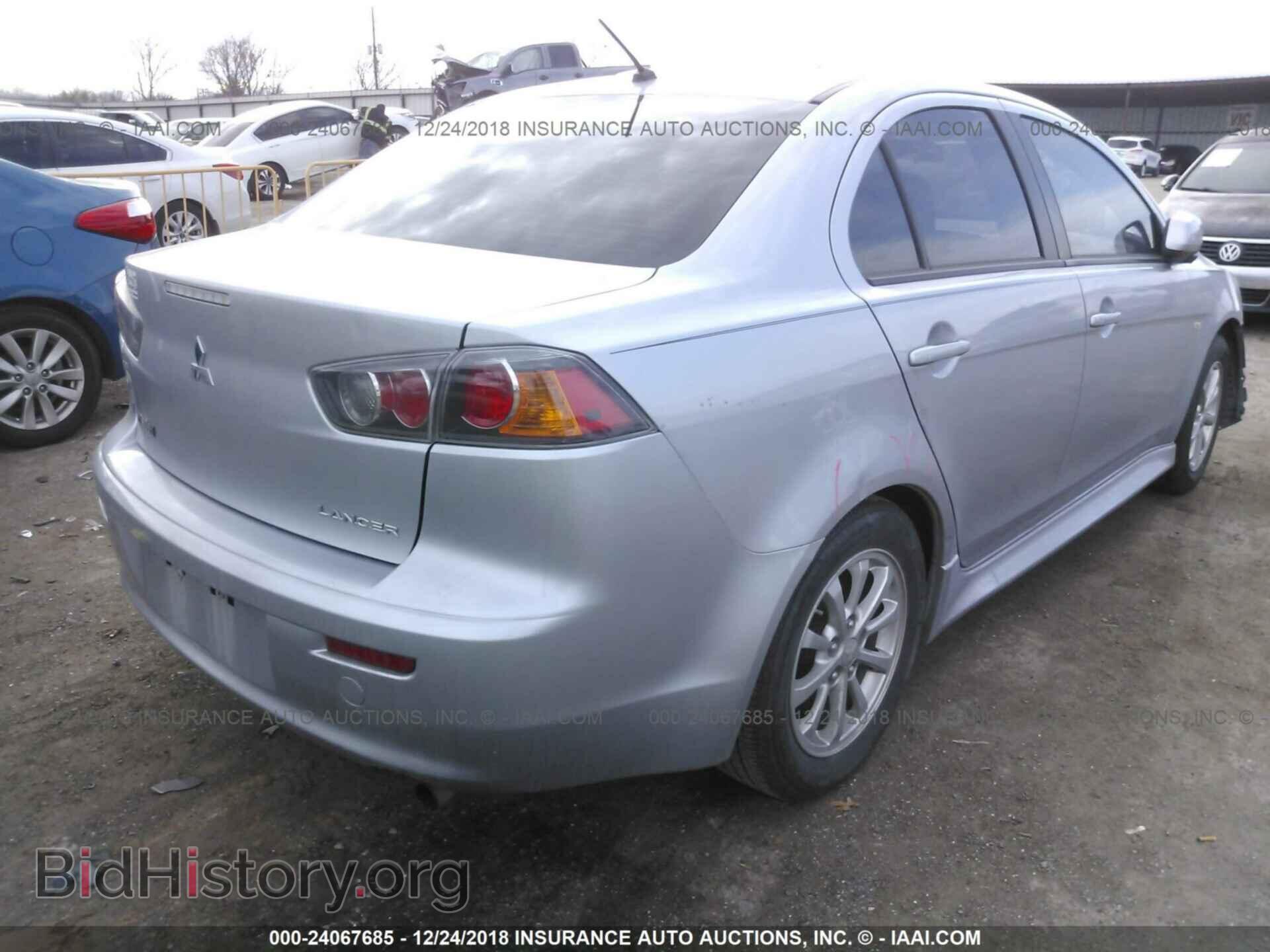 2014 MITSUBISHI LANCER - VIN: JA32U2FU6EU014485 - Фото 4