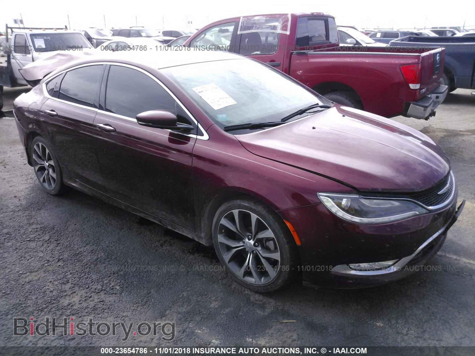 Photo 1C3CCCCG0FN514445 - CHRYSLER 200 2015