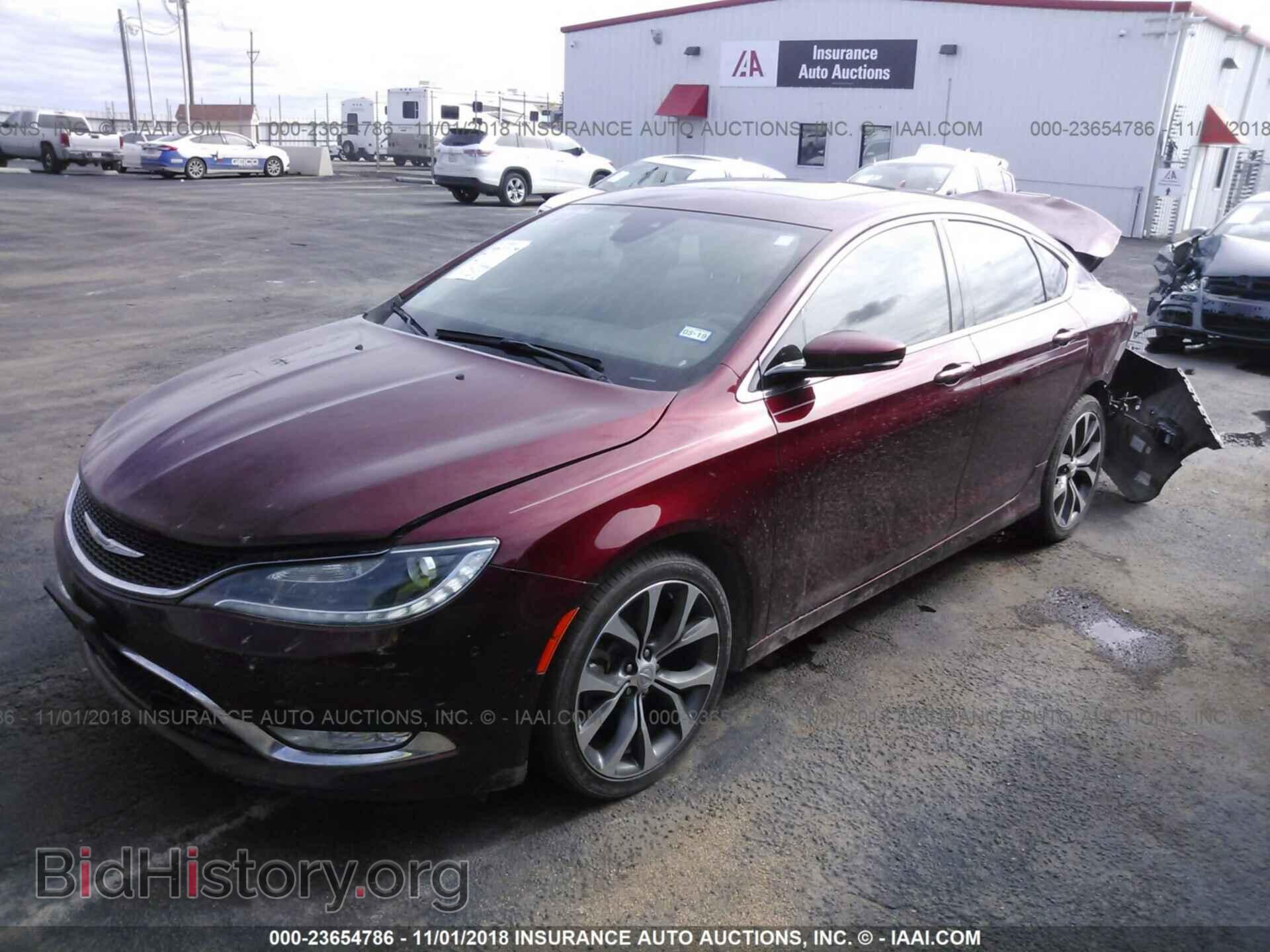 2015 CHRYSLER 200 - VIN: 1C3CCCCG0FN514445 - Фото 2