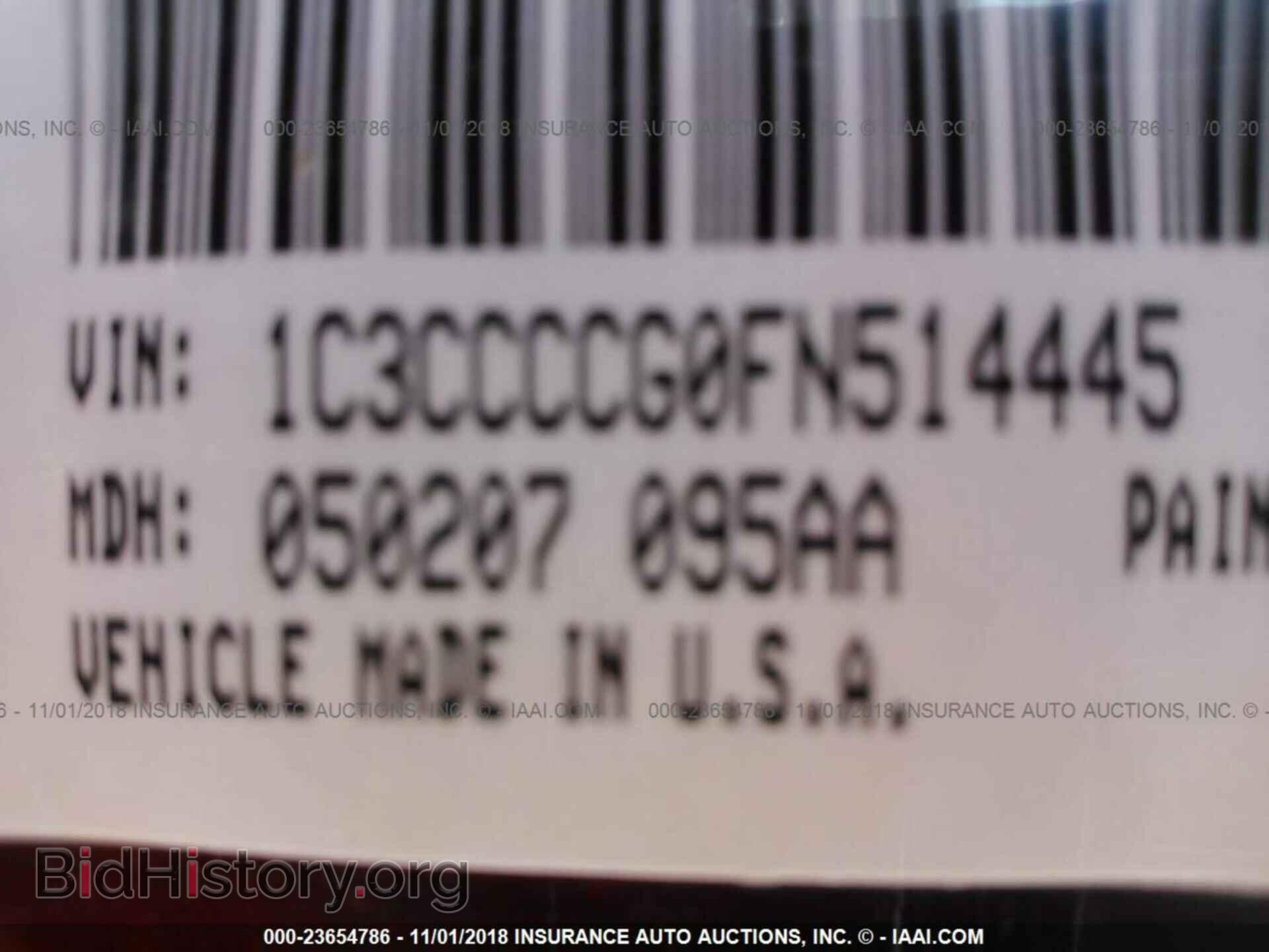 2015 CHRYSLER 200 - VIN: 1C3CCCCG0FN514445 - Фото 9