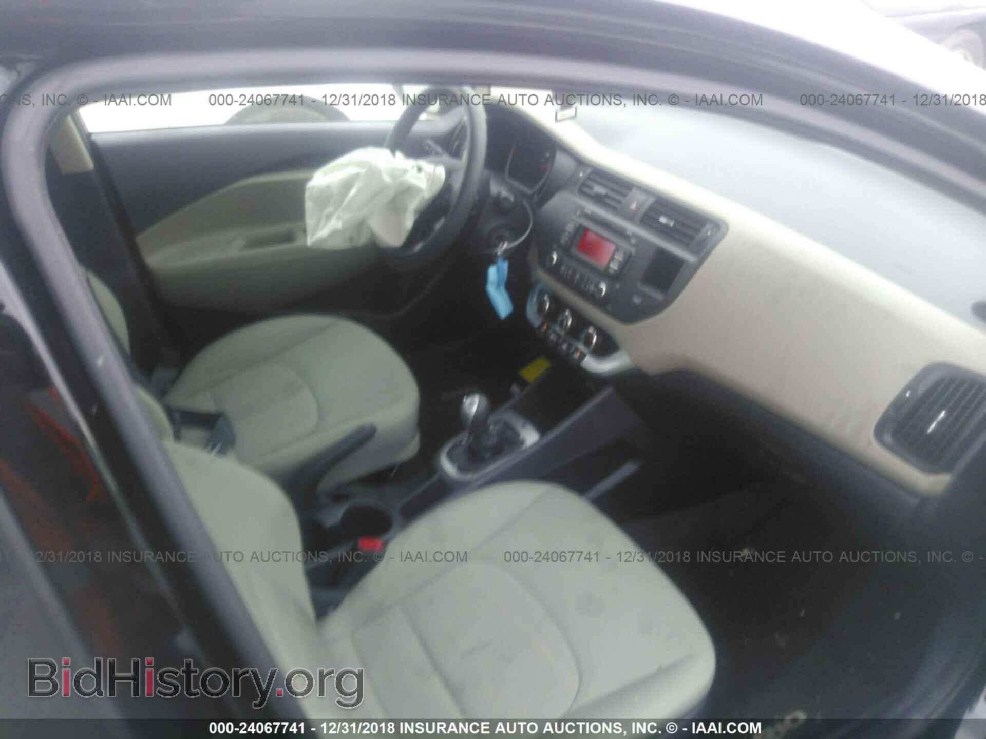 2014 KIA RIO - VIN: KNADM4A37E6402430 - Фото 5