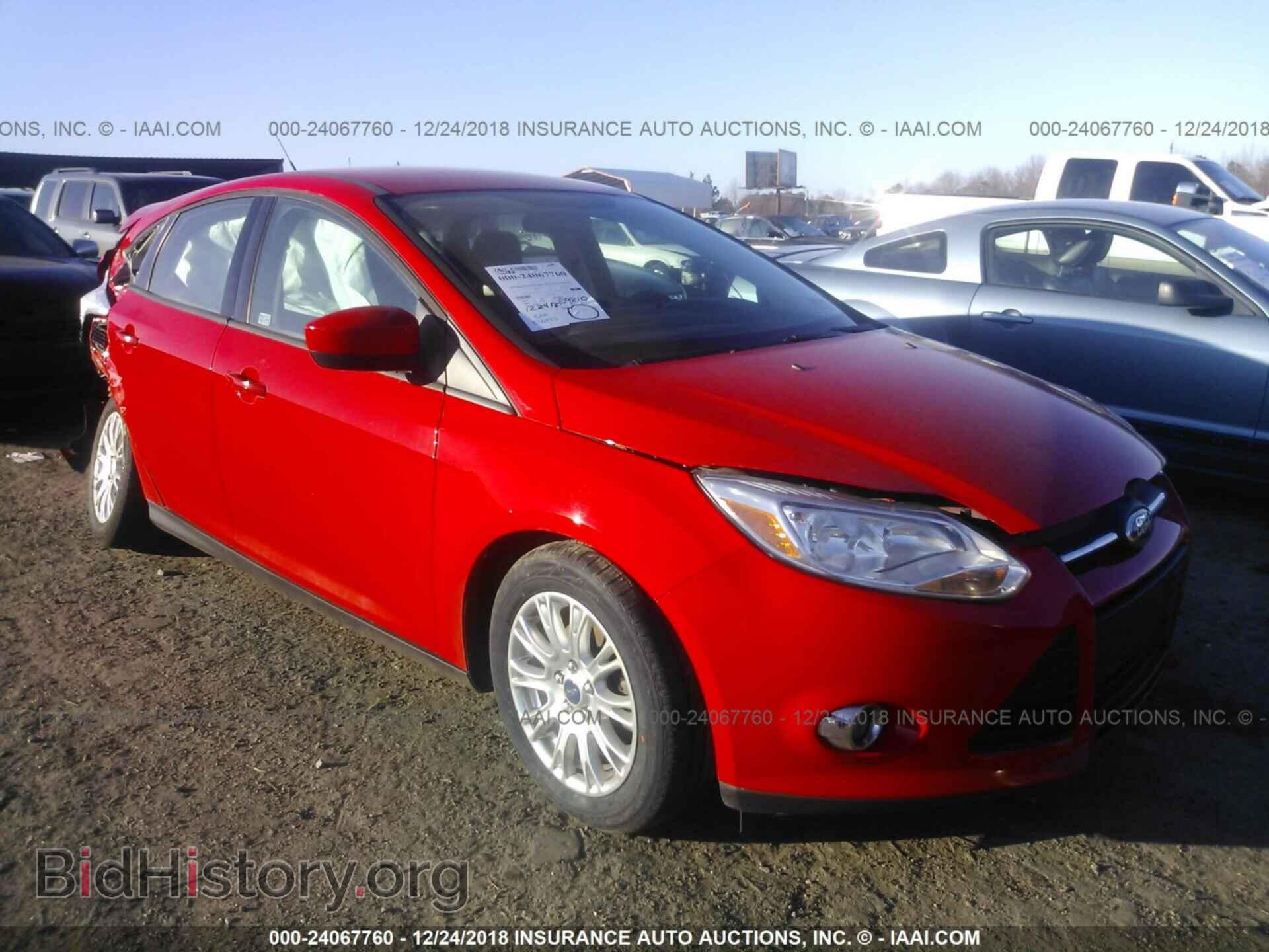 Photo 1FAHP3K26CL260832 - FORD FOCUS 2012
