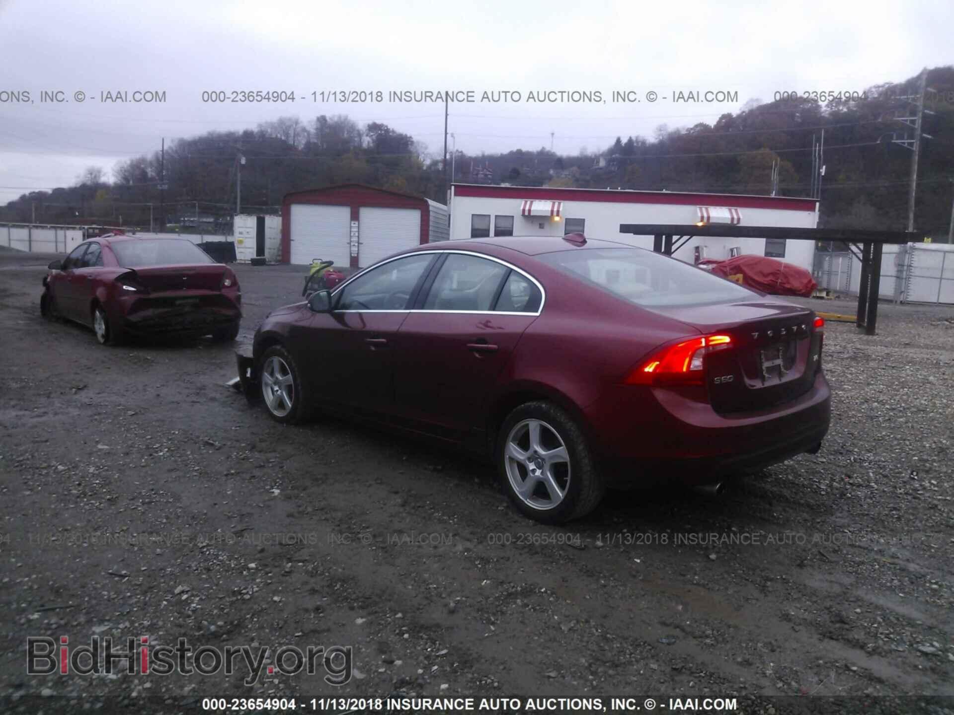 2012 VOLVO S60 - VIN: YV1622FS3C2096637 - Фото 3