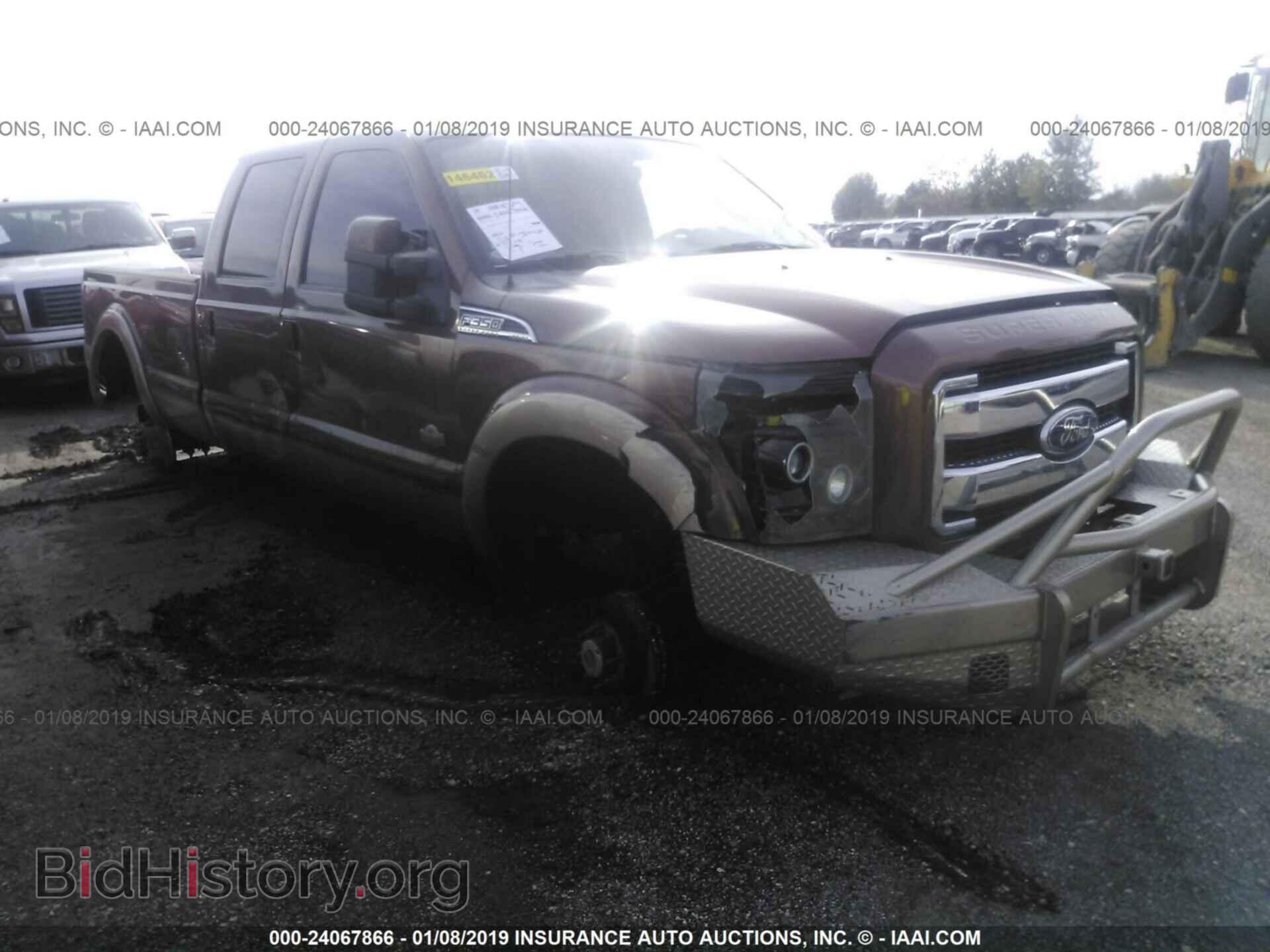 Photo 1FT8W3BT7BEA55531 - FORD F350 2011