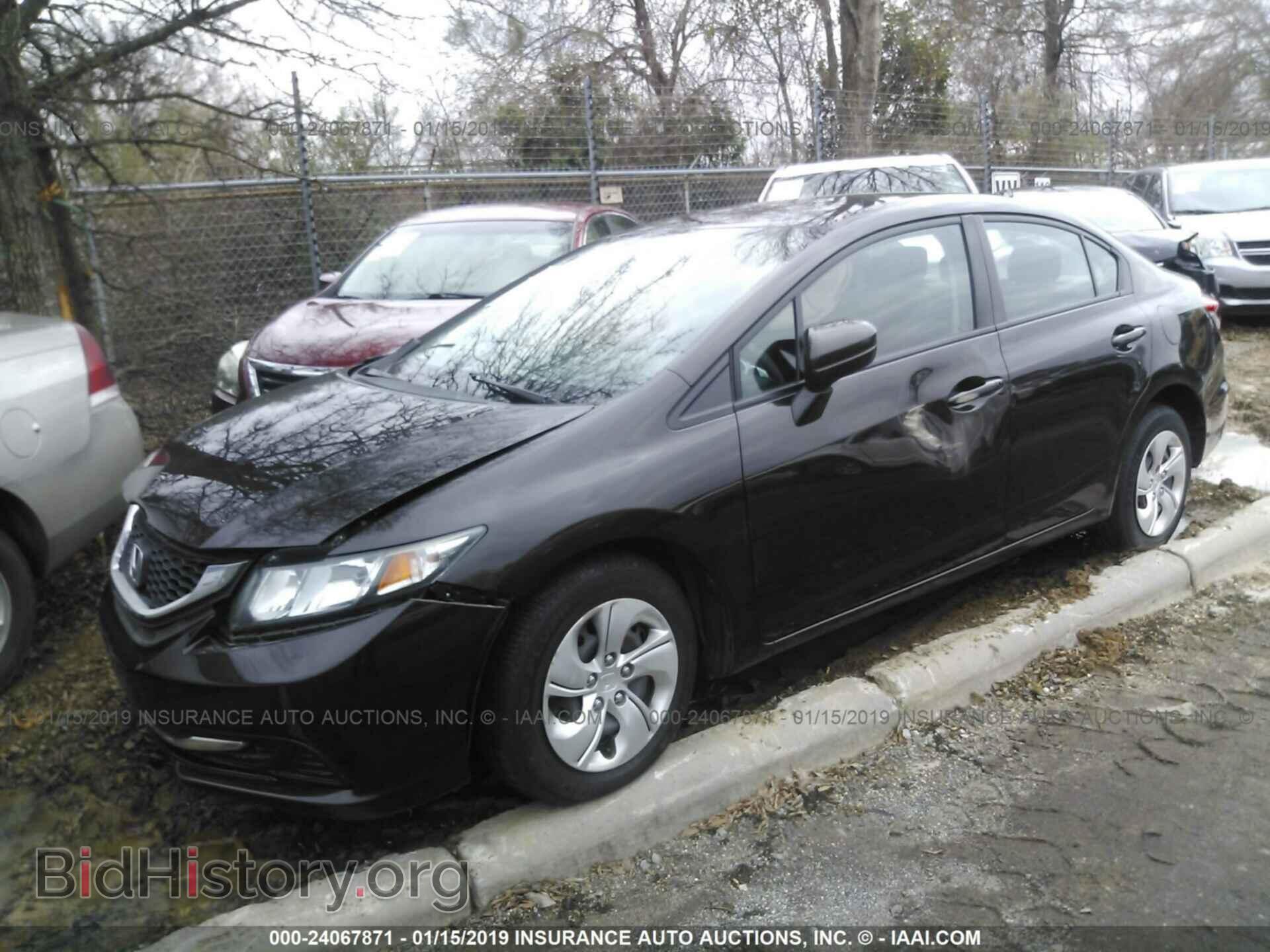 2014 HONDA CIVIC - VIN: 2HGFB2F58EH514590 - Photo 2