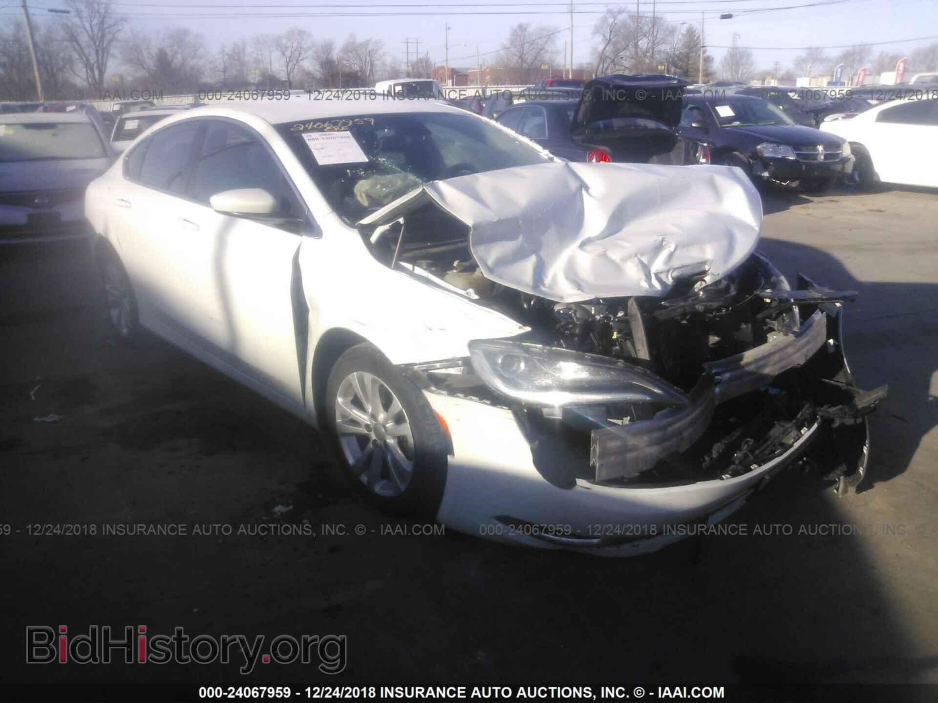 Фотография 1C3CCCAB0GN155557 - CHRYSLER 200 2016