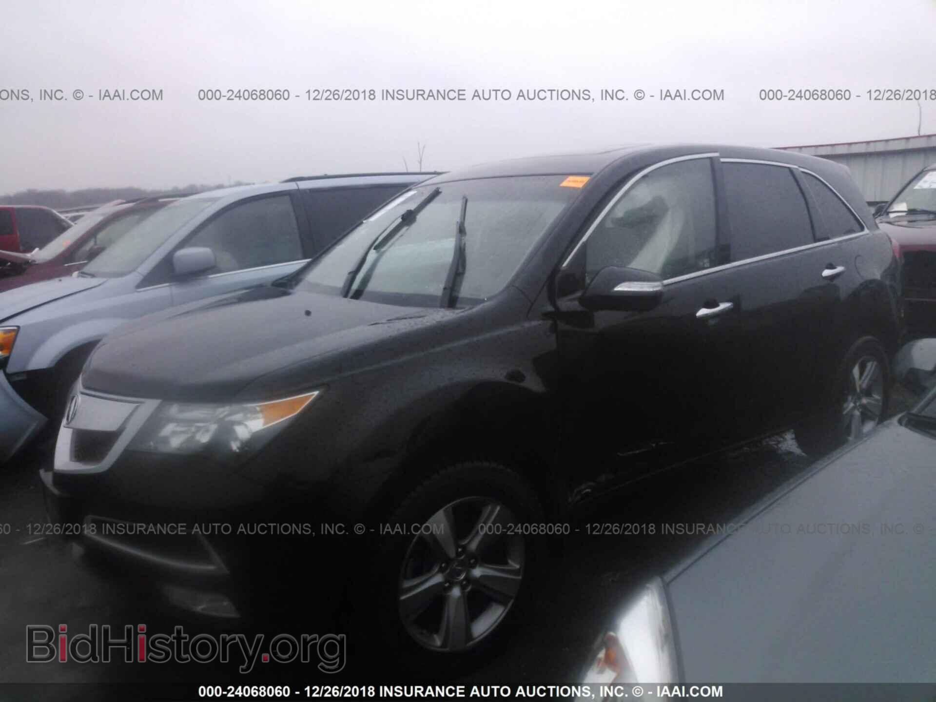 2012 ACURA MDX - VIN: 2HNYD2H39CH542659 - Фото 2