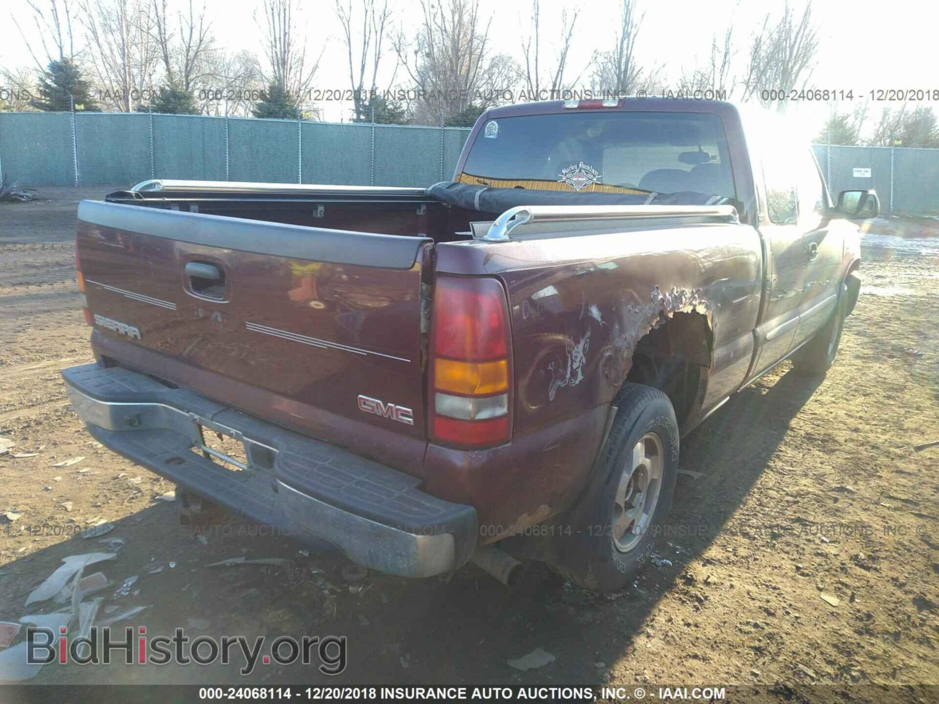 2003 GMC NEW SIERRA - VIN: 1GTEK19T73E190406 - Фото 4