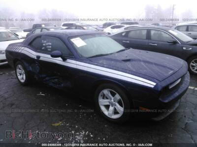 2014 Dodge CHALLENGER, blue — VIN 2C3CDYAG0EH299606, IAAI