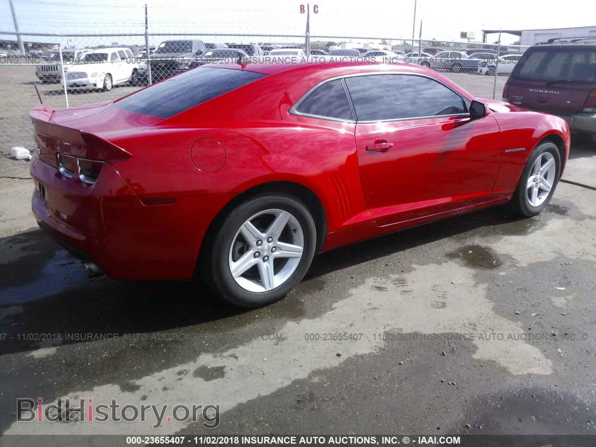 2012 CHEVROLET CAMARO - VIN: 2G1FB1E38C9107717 - Фото 4