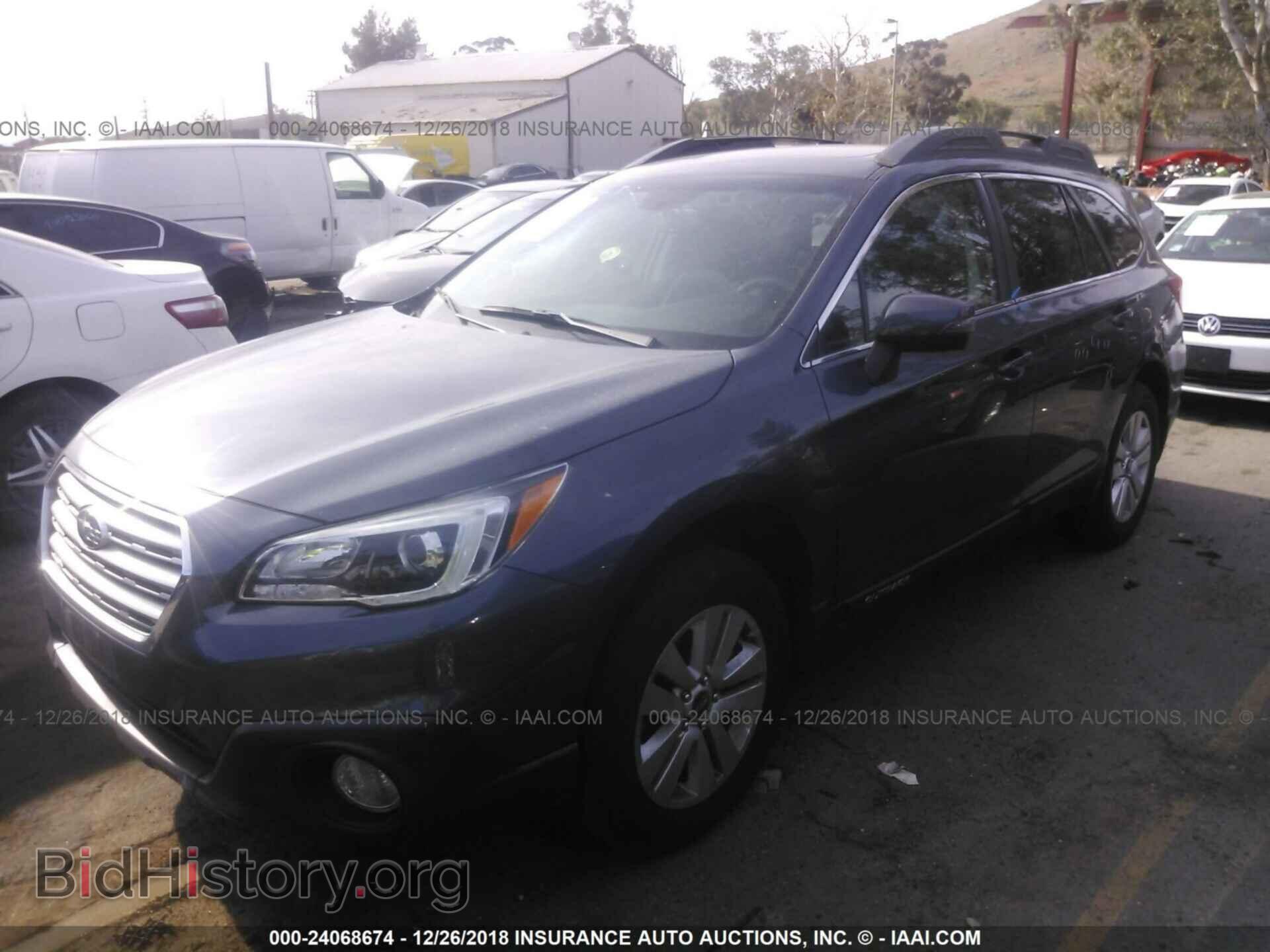 2016 SUBARU OUTBACK - VIN: 4S4BSAHC2G3221563 - Фото 2