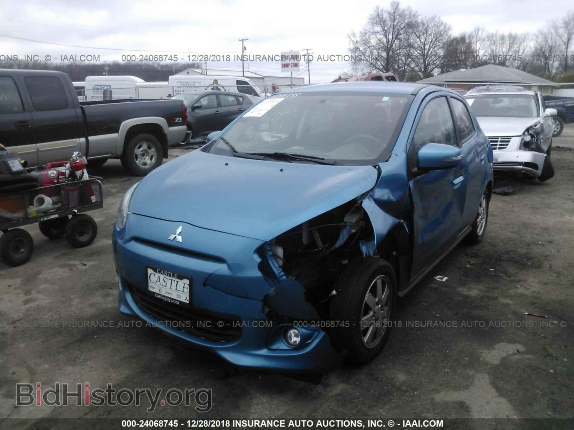 2015 MITSUBISHI MIRAGE - VIN: ML32A4HJ4FH006651 - Фото 2