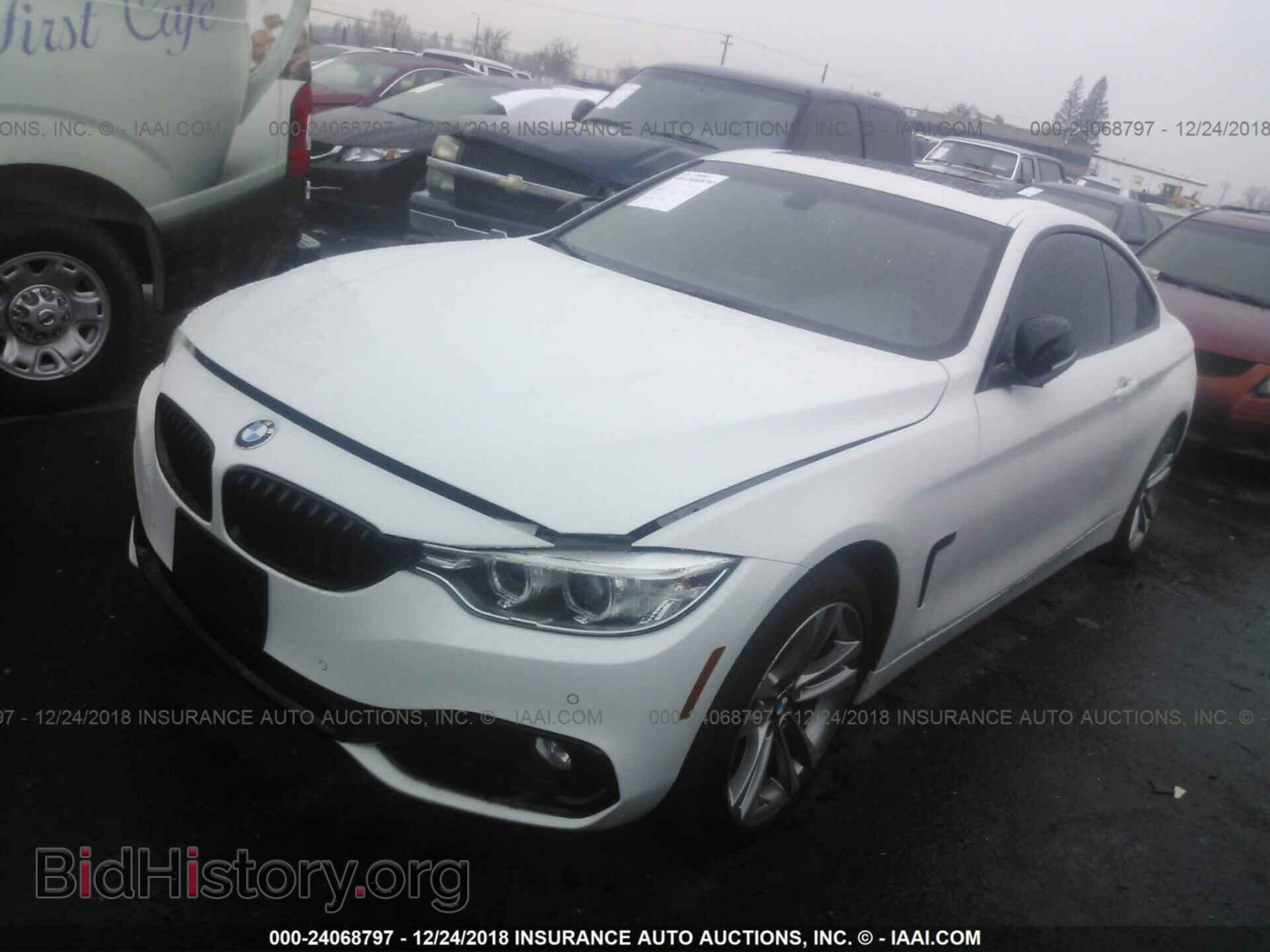 2014 BMW 428 - VIN: WBA3N9C55EF721801 - Фото 2