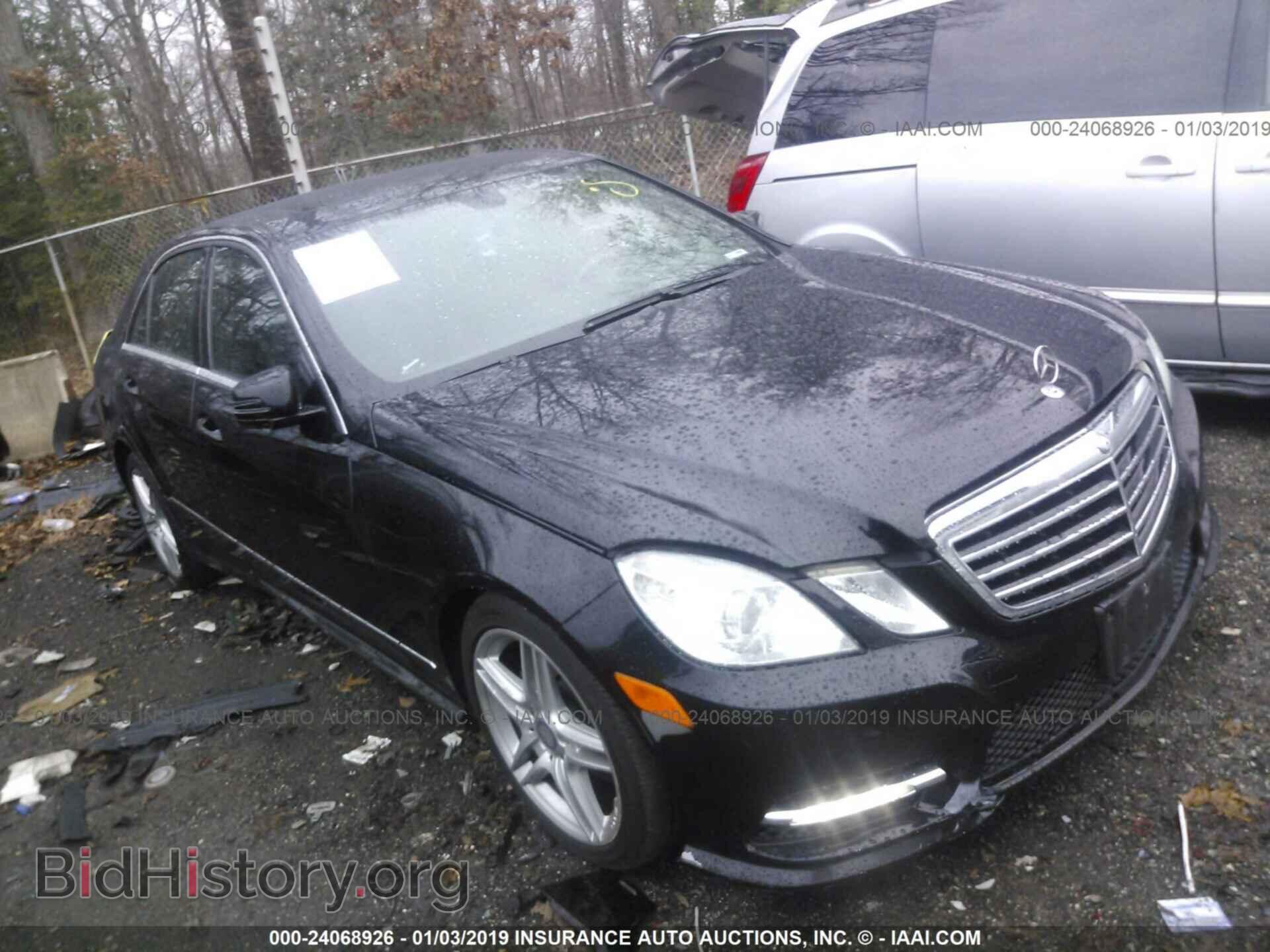 Photo WDDHF8JB1DA700325 - MERCEDES-BENZ E 2013