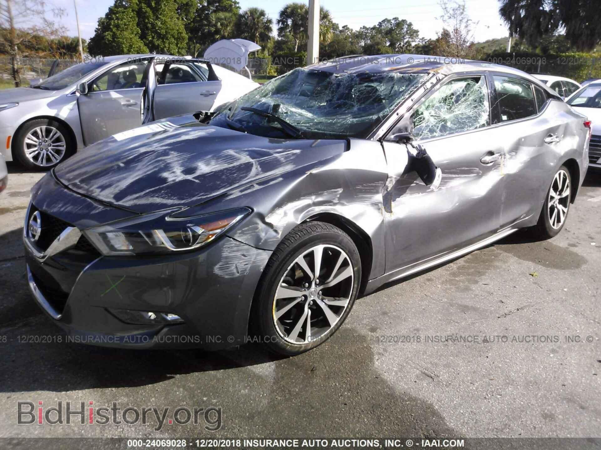 2018 Nissan Maxima - VIN: 1N4AA6APXJC363282 - Фото 2