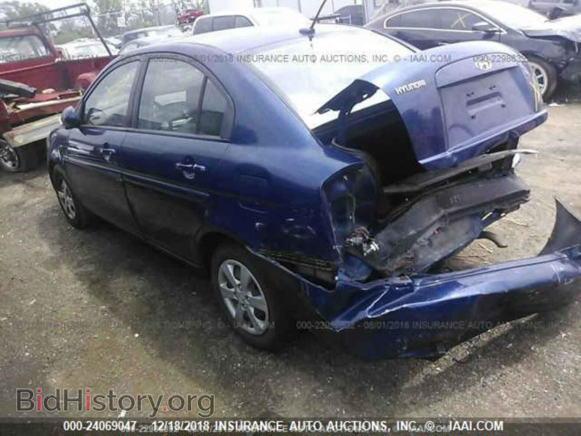 2011 HYUNDAI ACCENT - VIN: KMHCN4AC4BU544264 - Фото 3