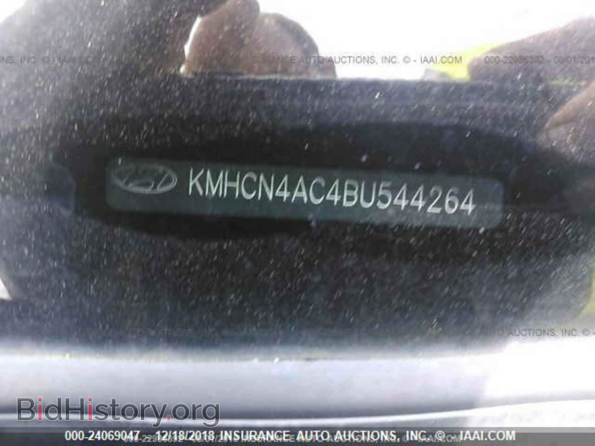 2011 HYUNDAI ACCENT - VIN: KMHCN4AC4BU544264 - Фото 9