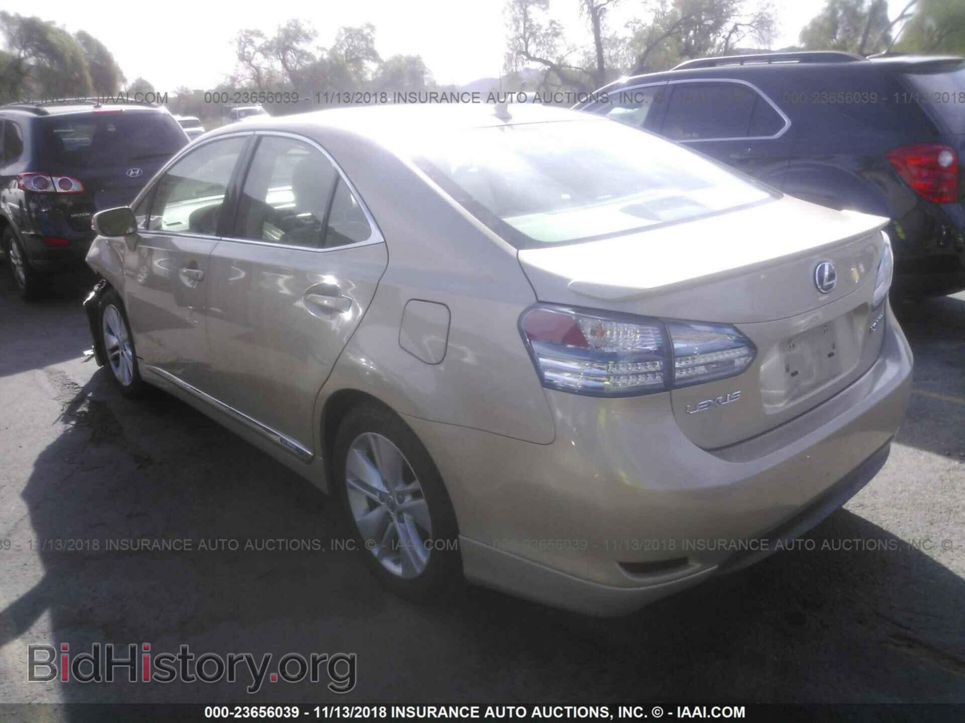 2010 LEXUS HS - VIN: JTHBB1BA0A2026780 - Photo 3