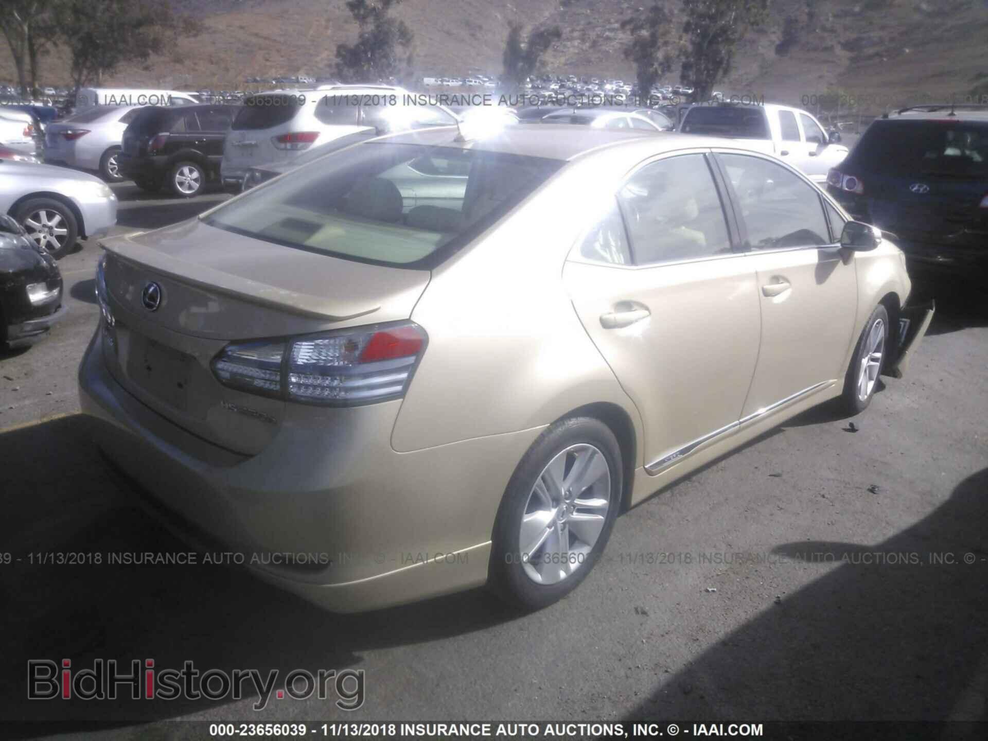 2010 LEXUS HS - VIN: JTHBB1BA0A2026780 - Photo 4