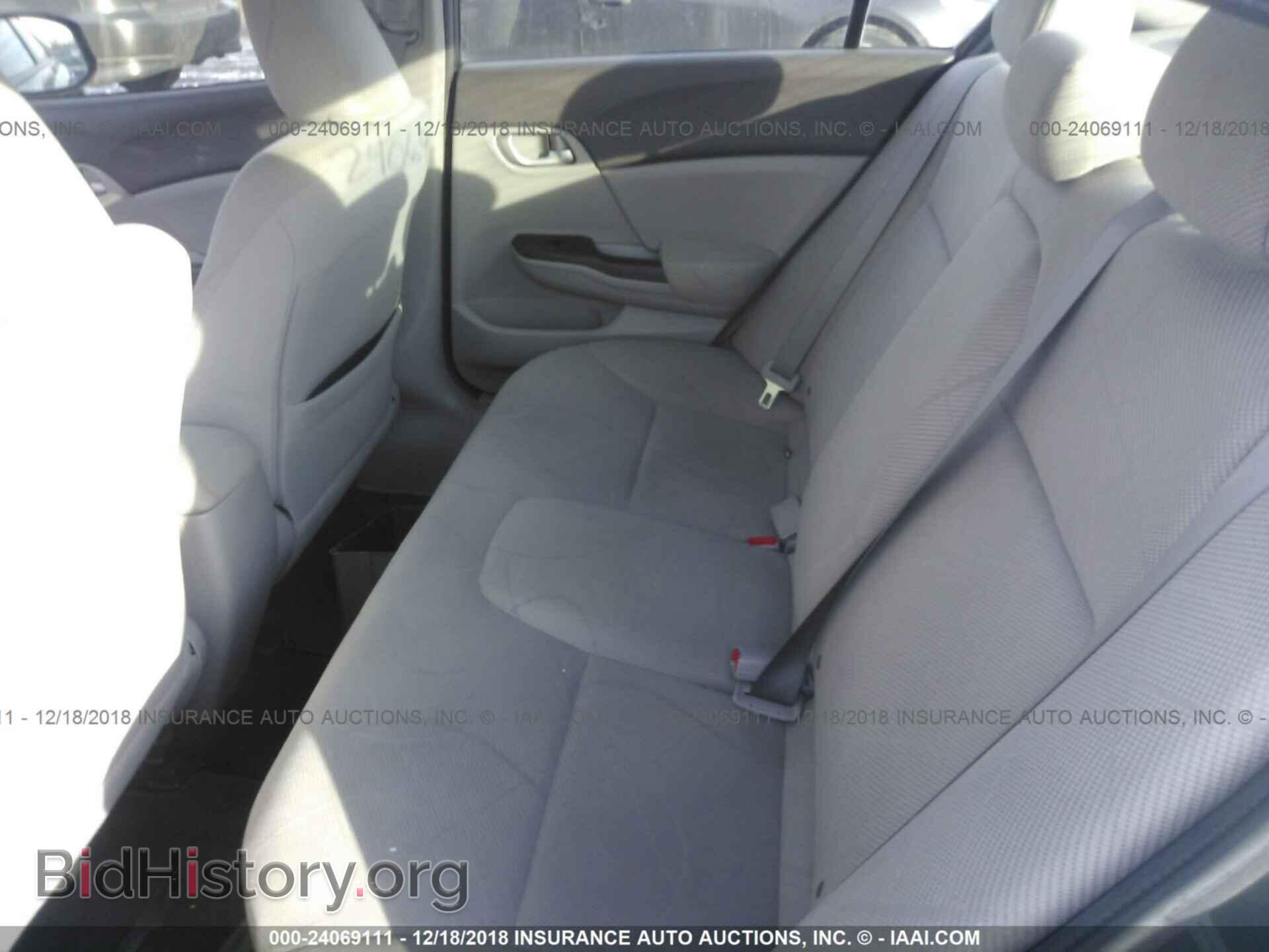 2012 HONDA CIVIC - VIN: 19XFB2F55CE068535 - Фото 8