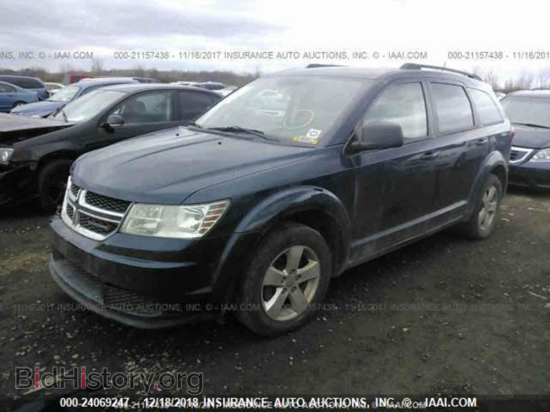 2013 DODGE JOURNEY - VIN: 3C4PDCAB3DT578638 - Фото 2