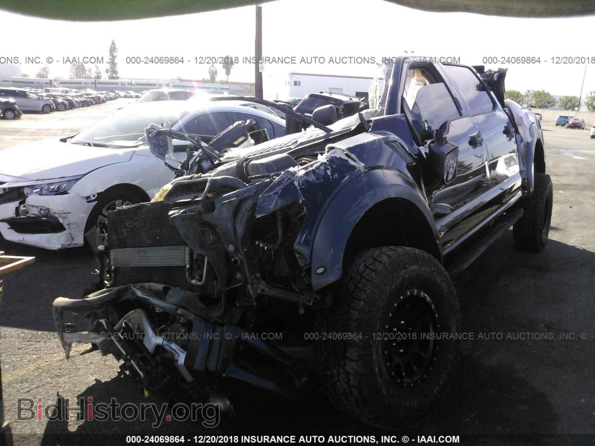 2018 FORD F150 - VIN: 1FTFW1RG1JFC26738 - Фото 2