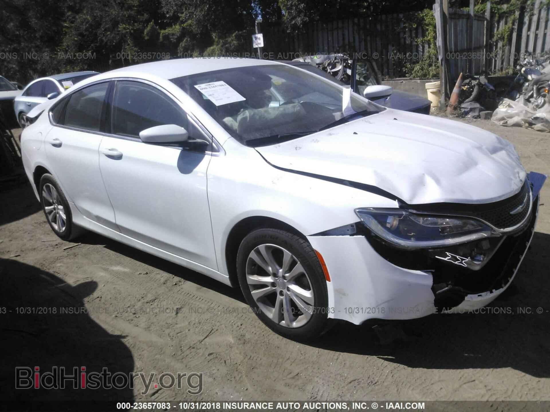 Фотография 1C3CCCAB8GN137016 - CHRYSLER 200 2016
