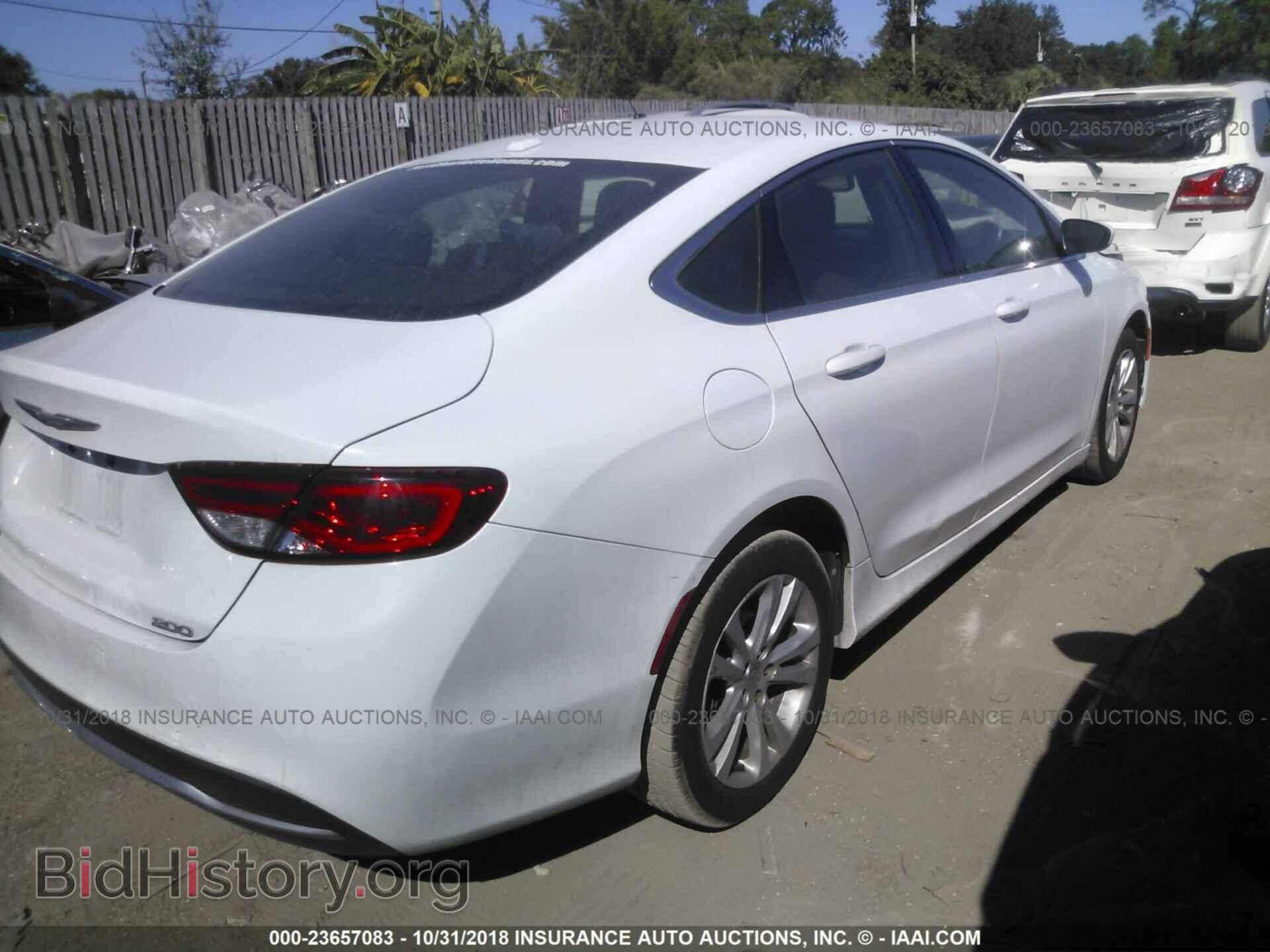 2016 CHRYSLER 200 - VIN: 1C3CCCAB8GN137016 - Фото 4