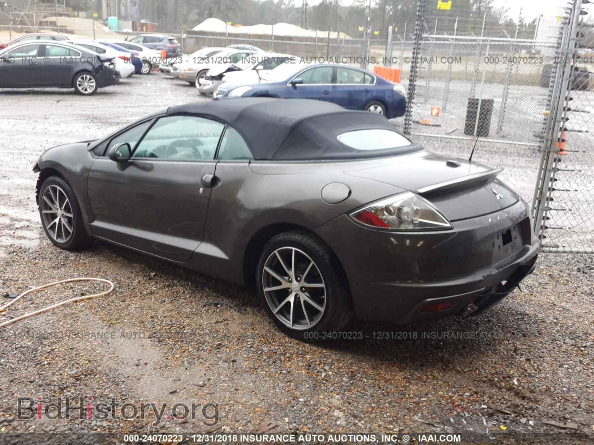 2011 MITSUBISHI ECLIPSE - VIN: 4A37L5EF2BE008801 - Photo 3