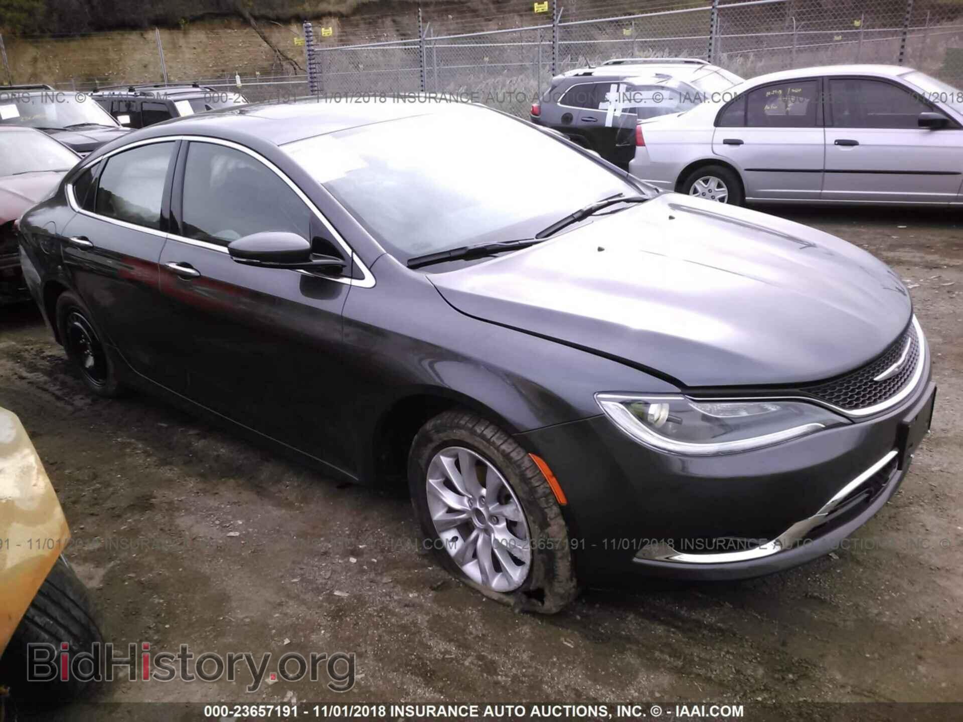 Фотография 1C3CCCCB2GN100198 - CHRYSLER 200 2016