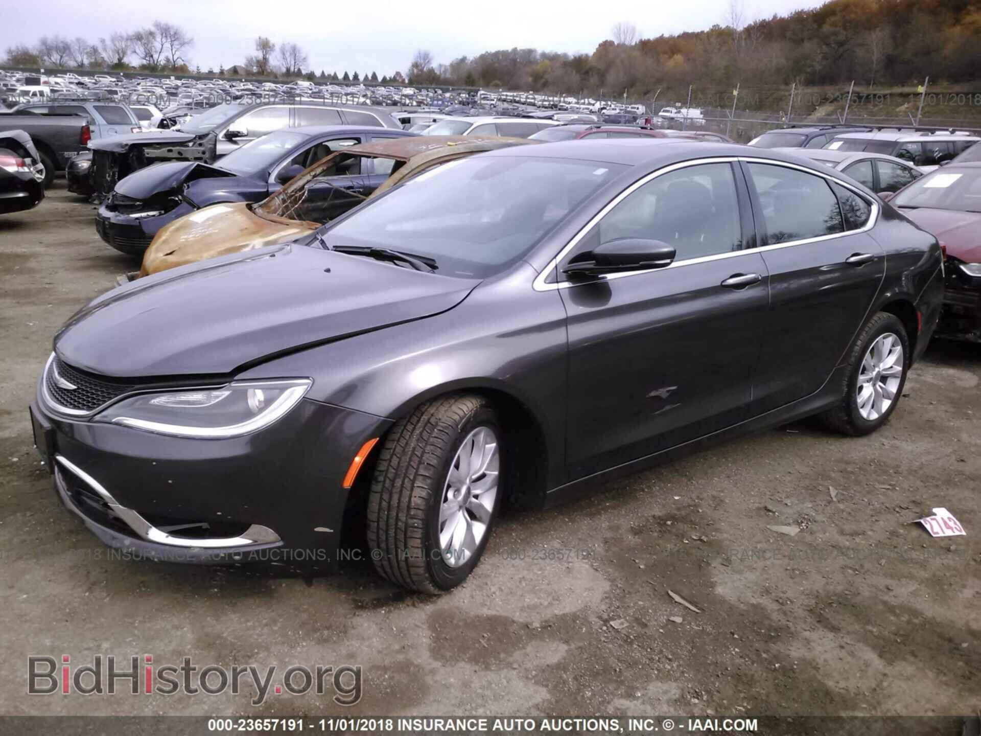 2016 CHRYSLER 200 - VIN: 1C3CCCCB2GN100198 - Фото 2