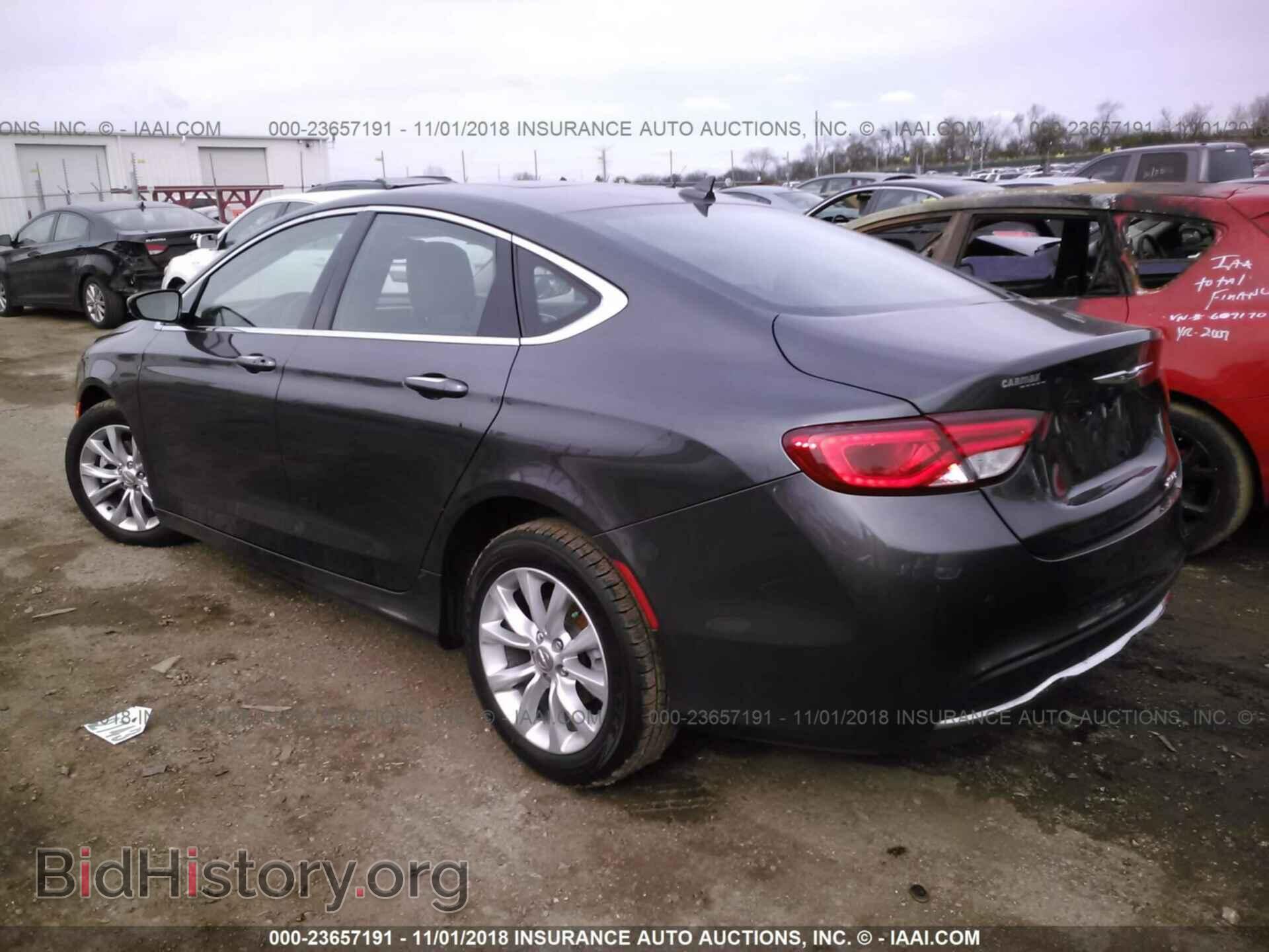 2016 CHRYSLER 200 - VIN: 1C3CCCCB2GN100198 - Фото 3