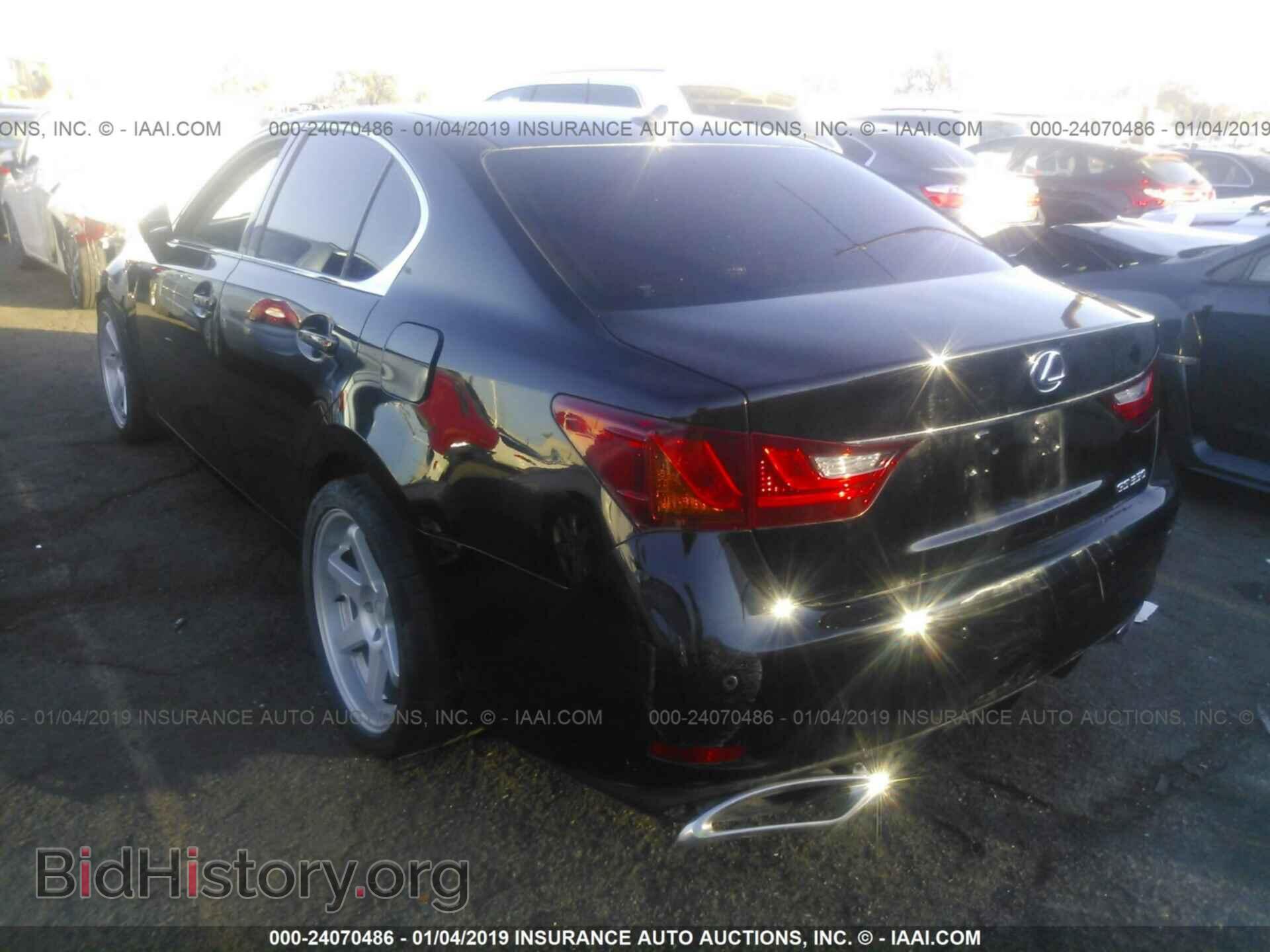 2013 LEXUS GS - VIN: JTHBE1BL6D5005363 - Фото 3