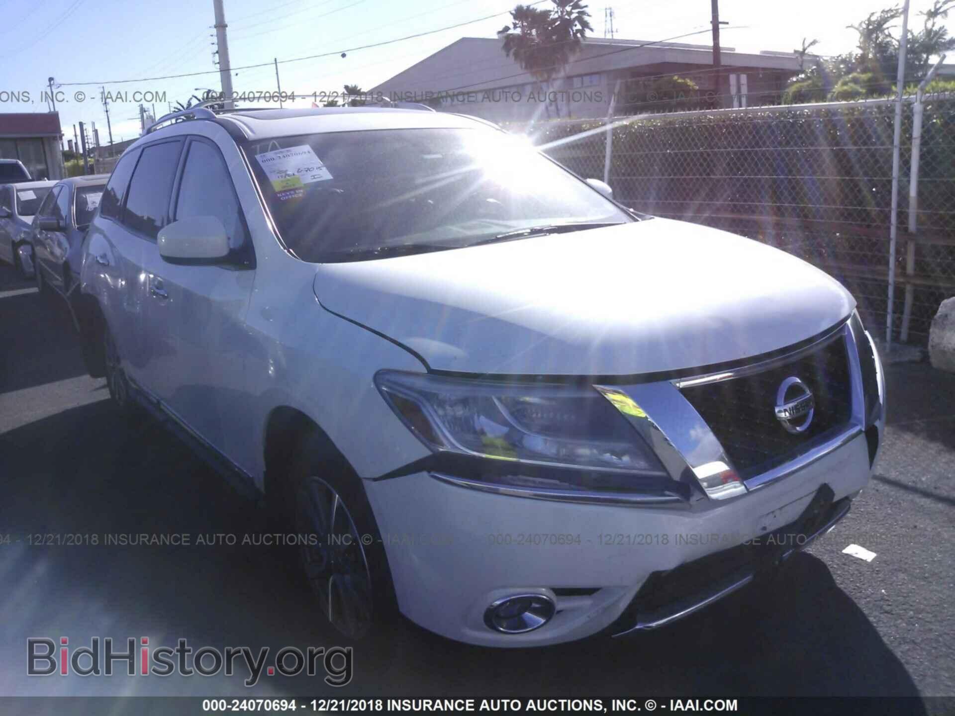 Фотография 5N1AR2MM7EC707472 - NISSAN PATHFINDER 2014