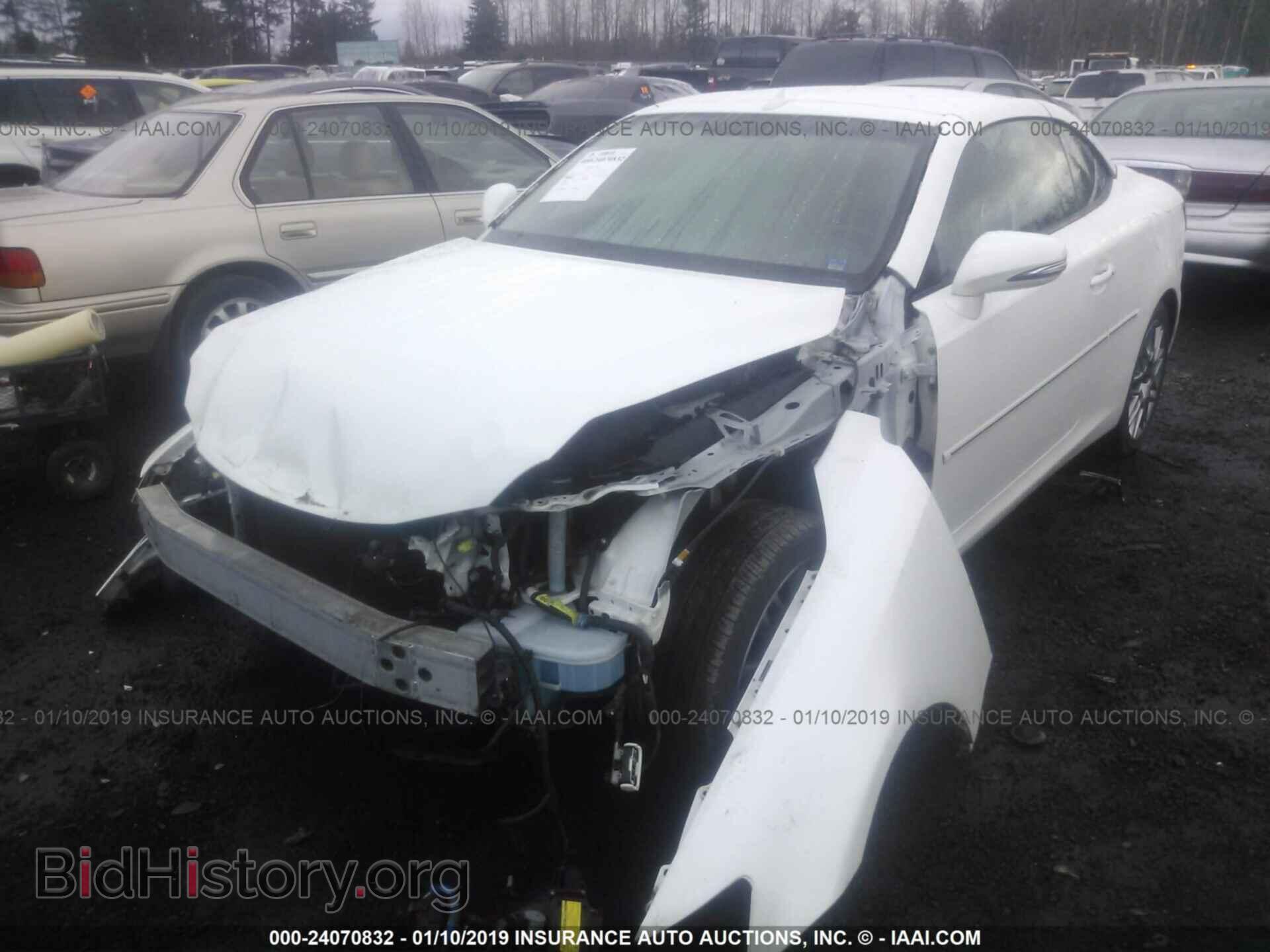 2012 LEXUS IS - VIN: JTHFE2C21C2508649 - Фото 2