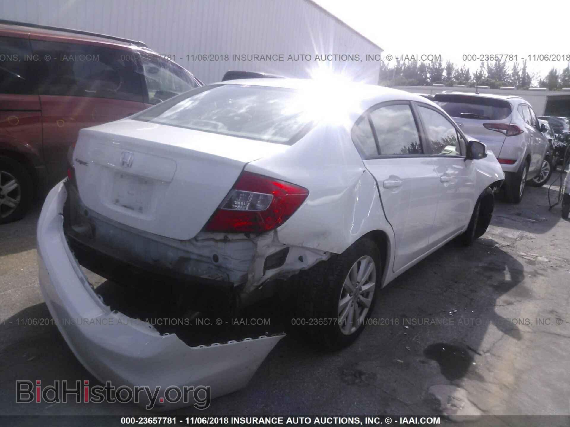 2012 HONDA CIVIC - VIN: 19XFB2F81CE303846 - Photo 4