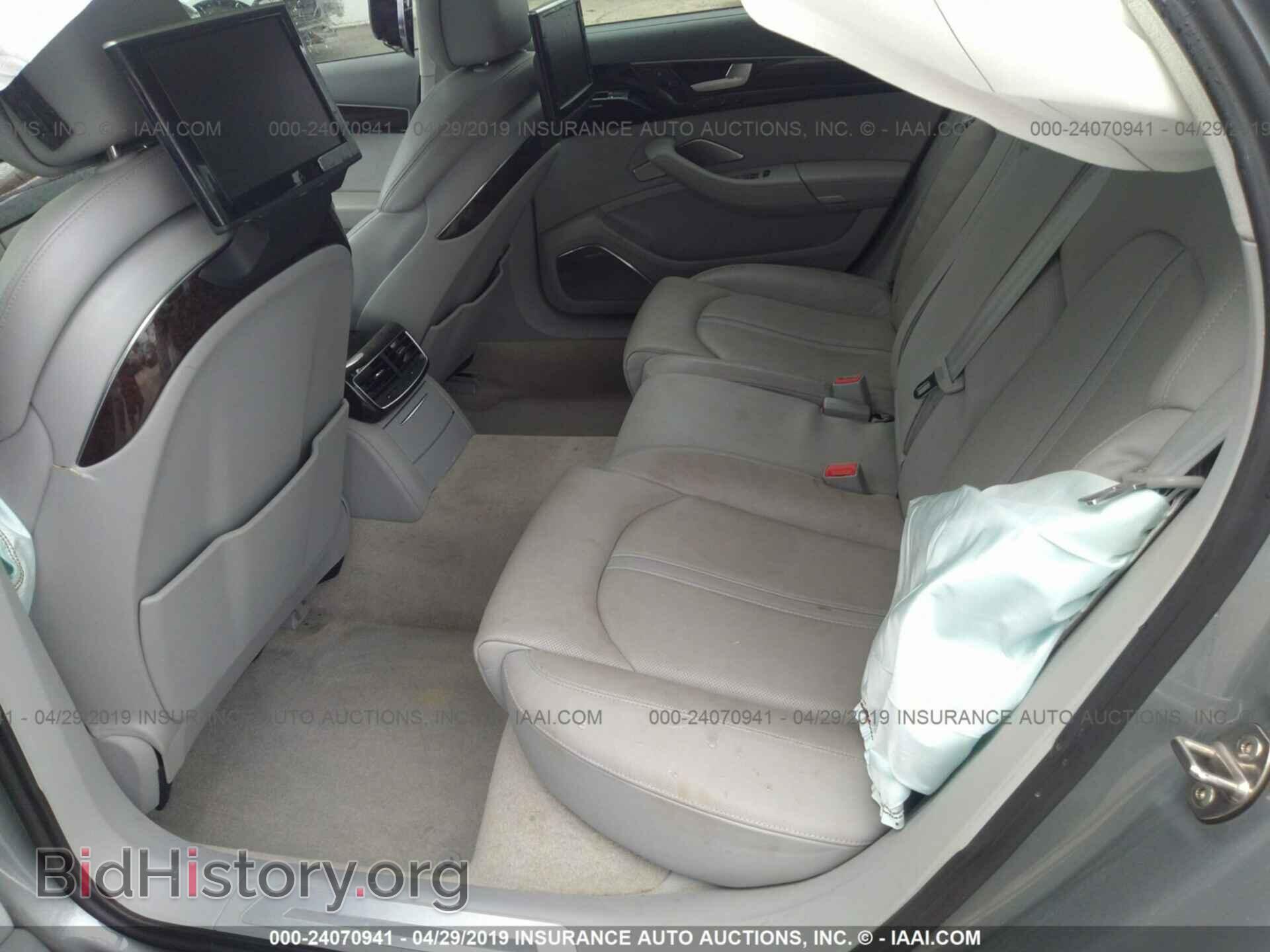 2011 AUDI A8 - VIN: WAURVAFD1BN013836 - Фото 8