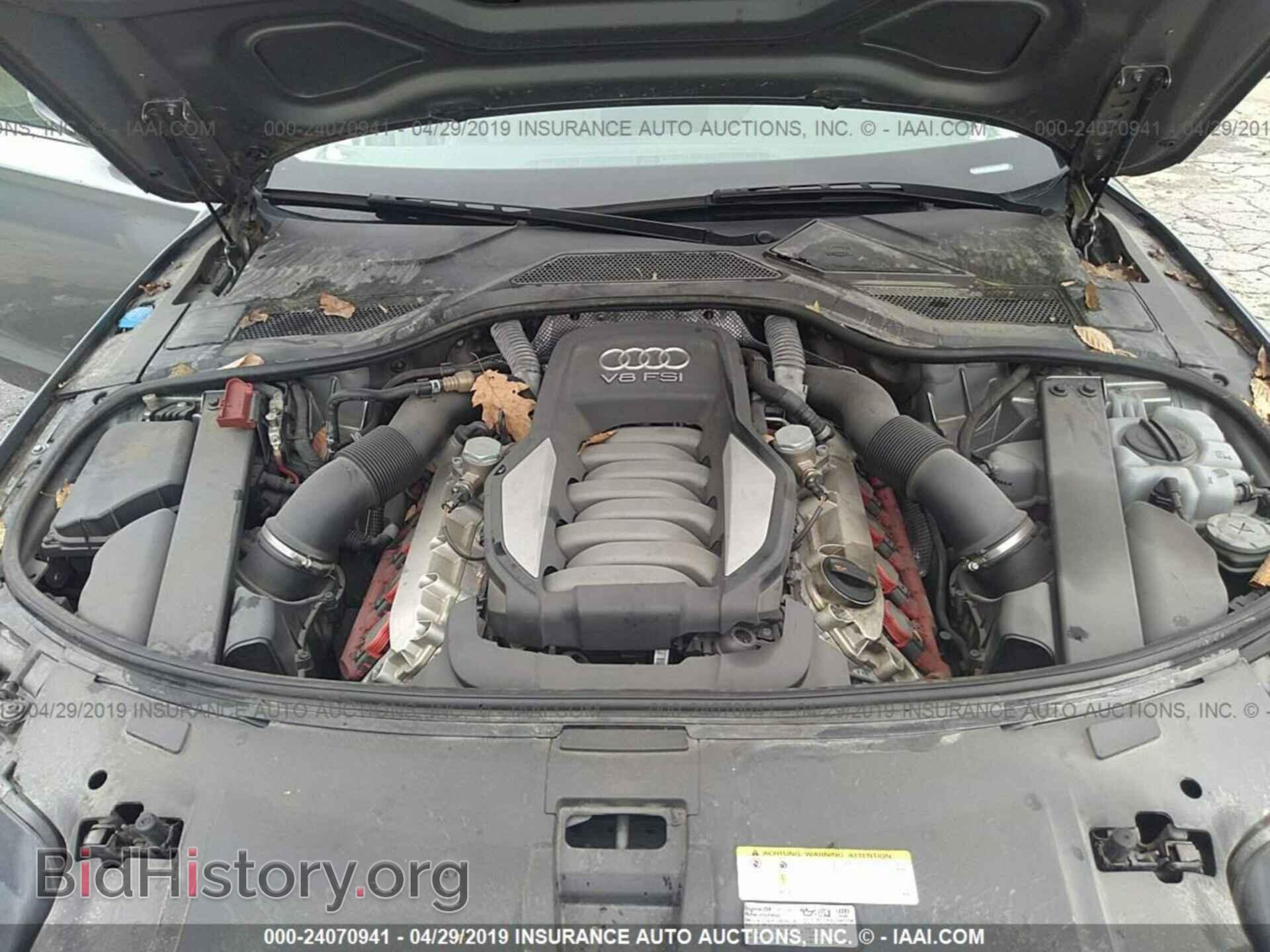 2011 AUDI A8 - VIN: WAURVAFD1BN013836 - Фото 10