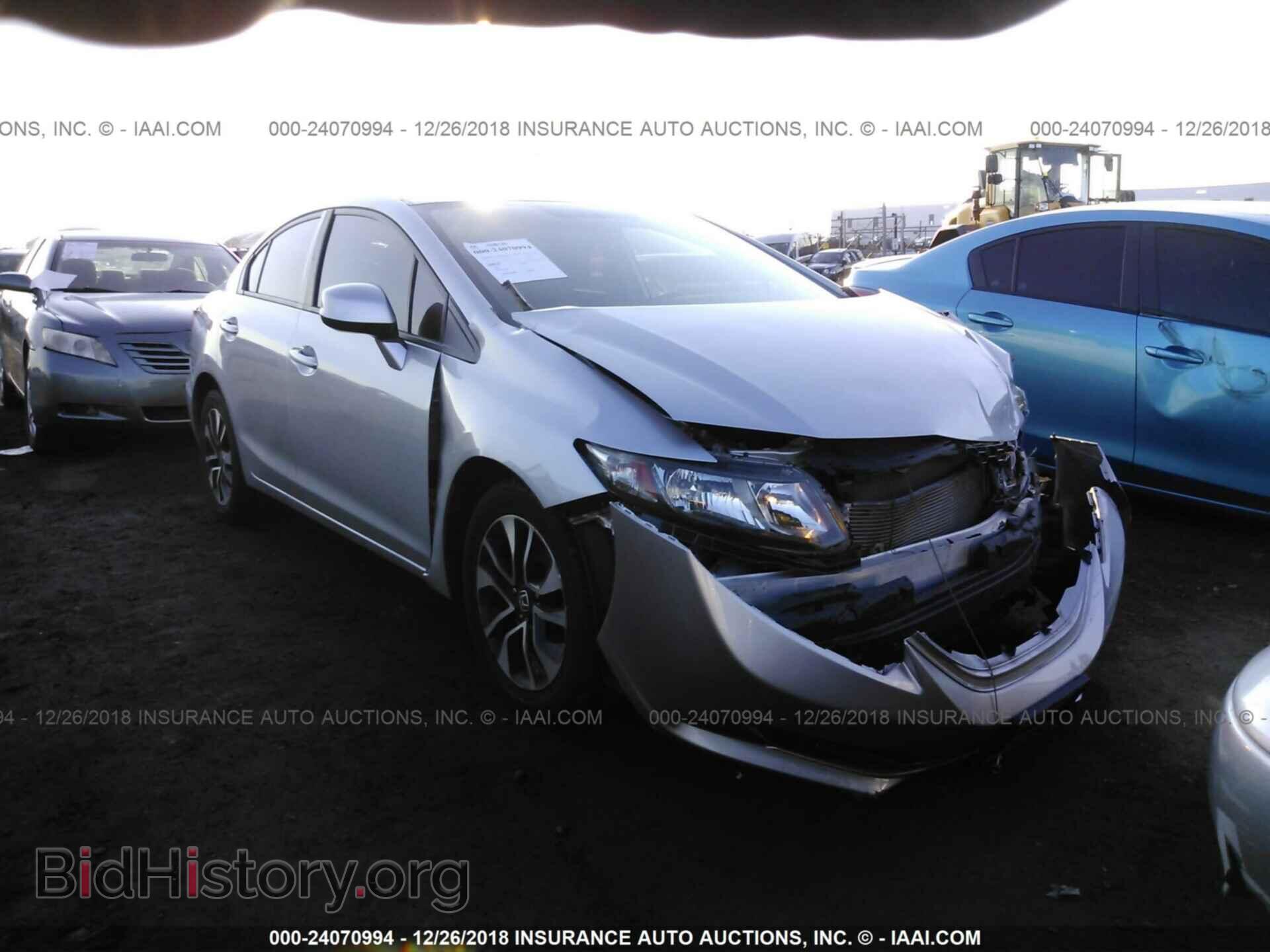 Фотография 19XFB2F8XDE275465 - HONDA CIVIC 2013