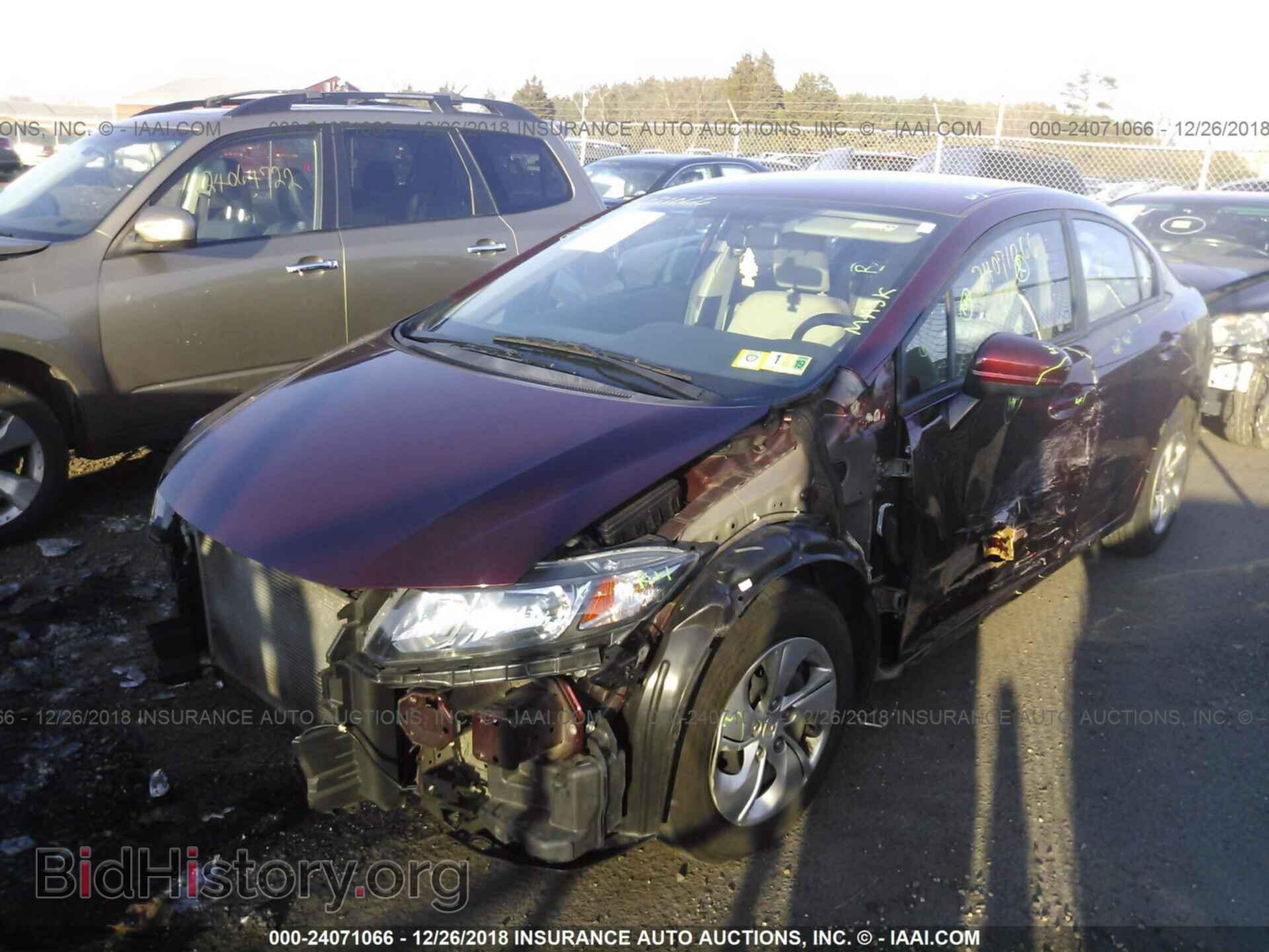 2014 HONDA CIVIC - VIN: 19XFB2F57EE220740 - Photo 2