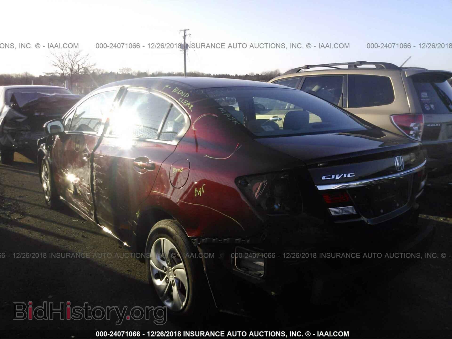 2014 HONDA CIVIC - VIN: 19XFB2F57EE220740 - Photo 3