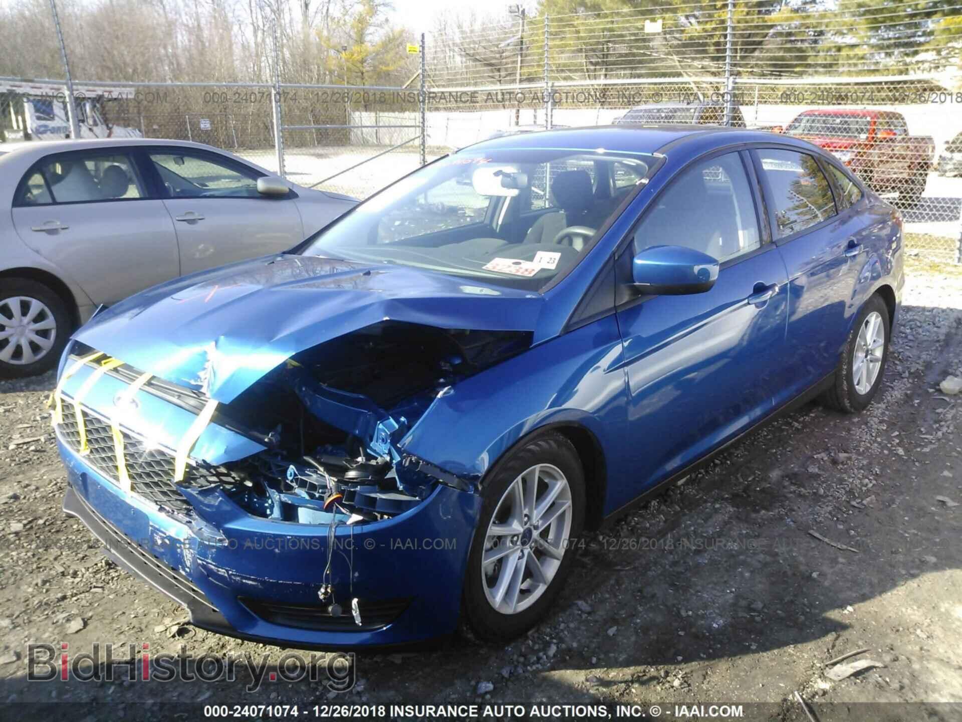 2018 FORD FOCUS - VIN: 1FADP3F22JL208331 - Фото 2